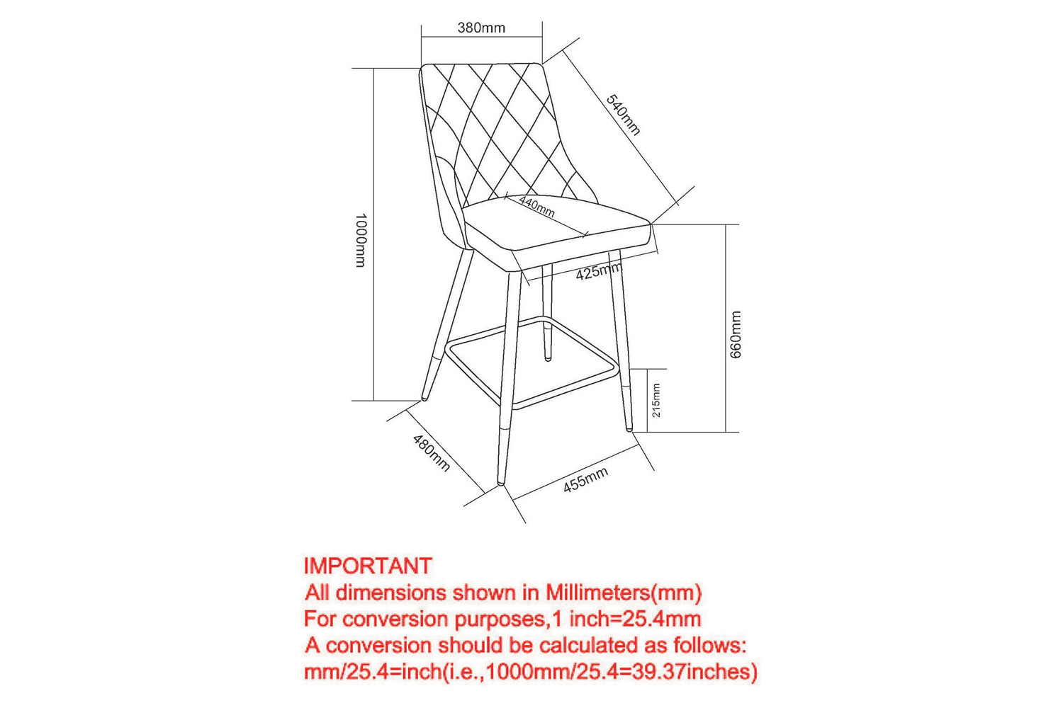 Worldwide Devo 26" Counter Stool Set of 2 - Light Gray/Chrome