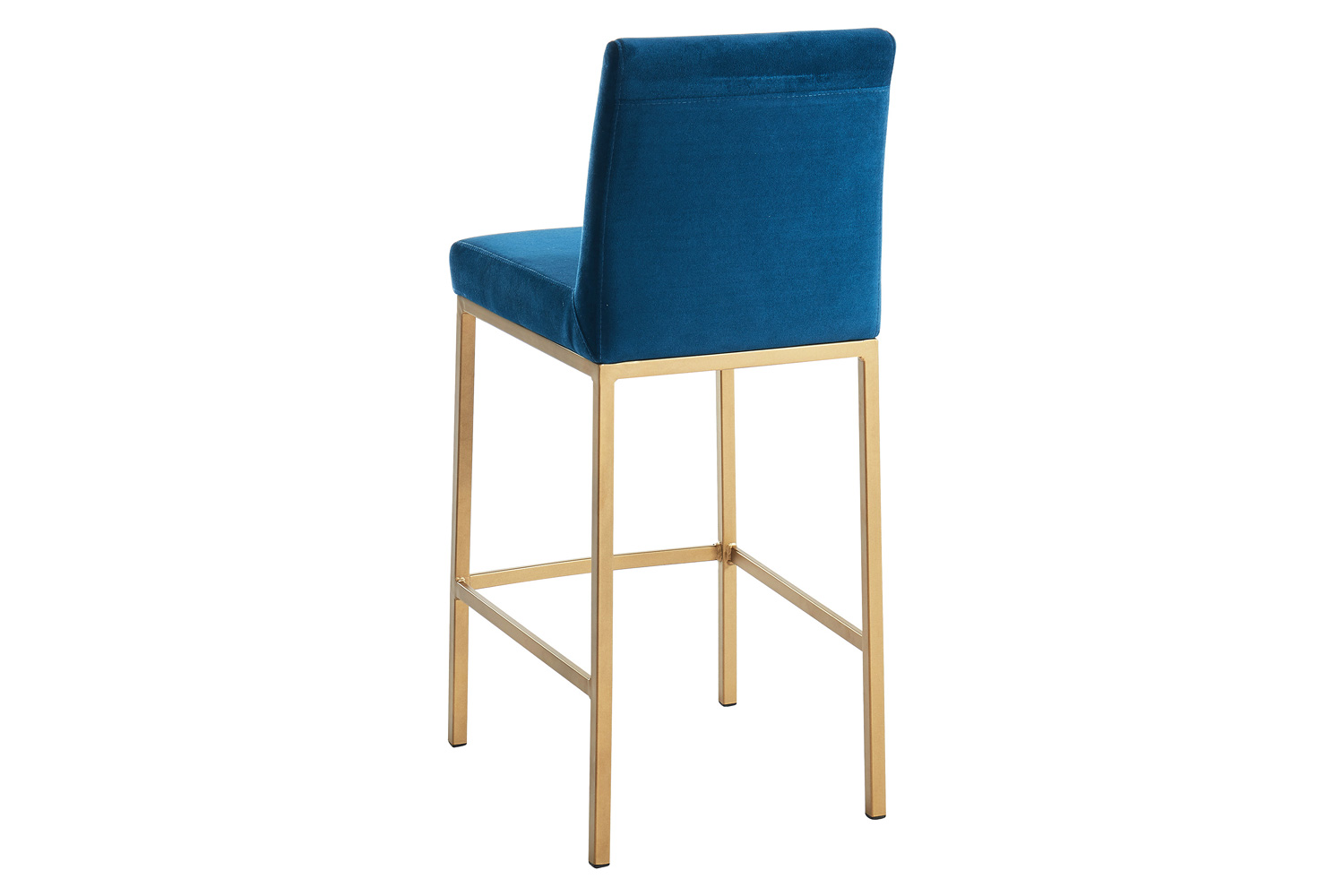 Worldwide™ Diego 26" Counter Stool Set of 2 - Blue/Aged Gold