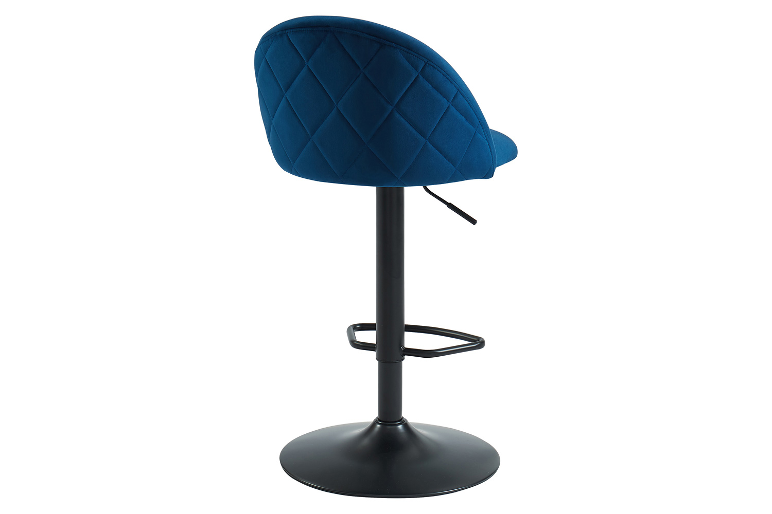 Worldwide Sataro Adjustable Air-Lift Stool - Blue/Black