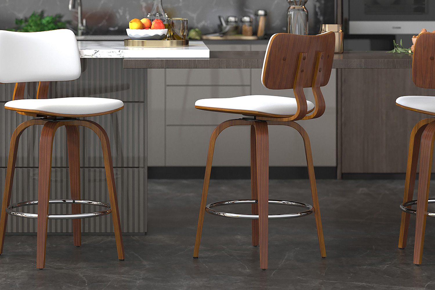 Worldwide - Zuni 26" Counter Stool with Swivel