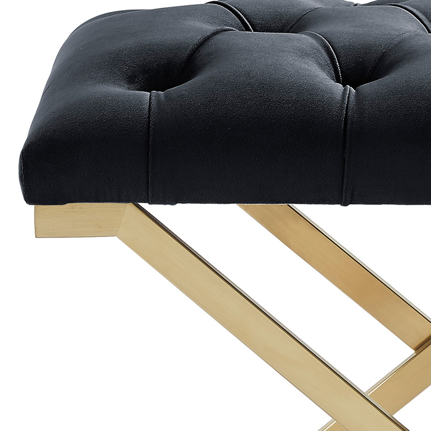 Worldwide Rada Bench - Black/Brushed Gold