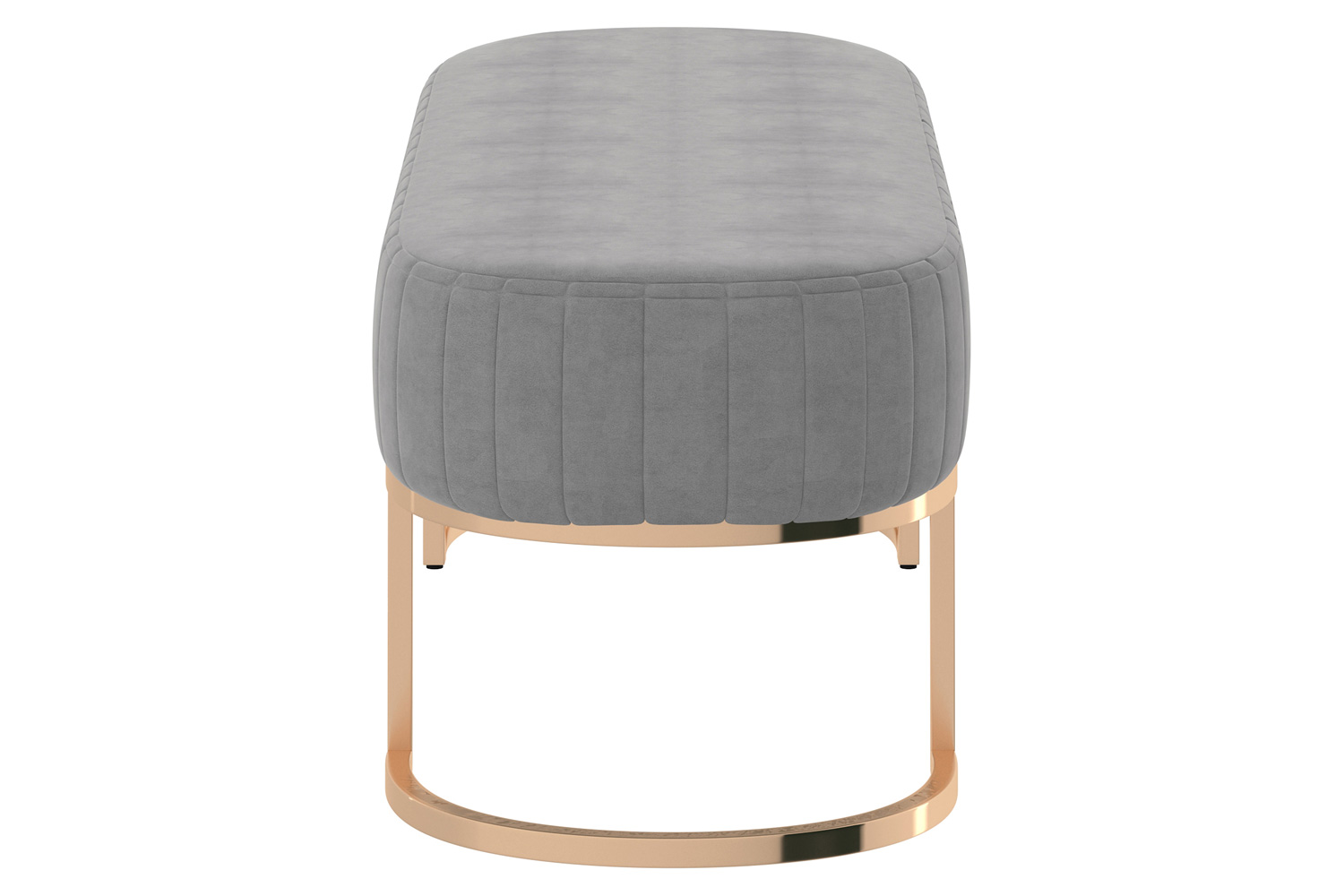 Worldwide Zamora Bench - Gray/Gold