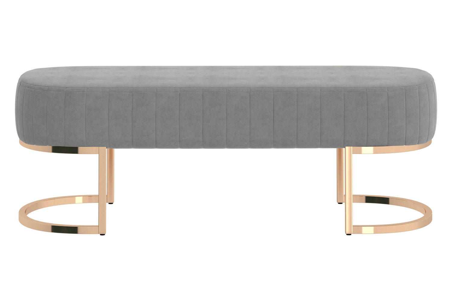 Worldwide Zamora Bench - Gray/Gold