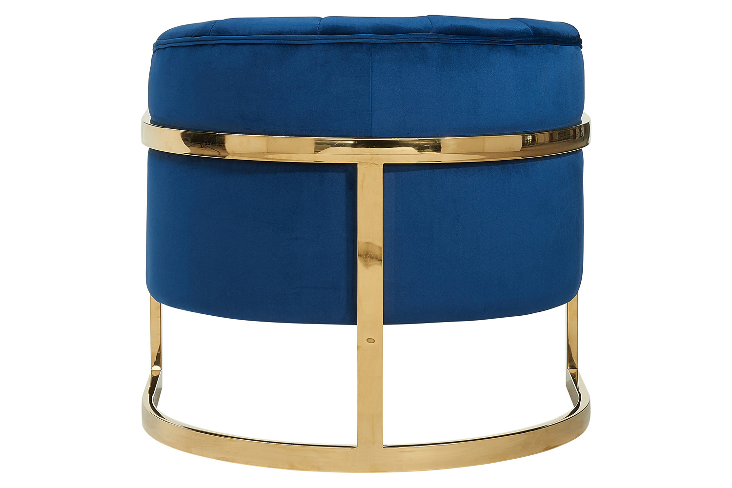 Worldwide Tarra Accent Chair - Blue/Gold