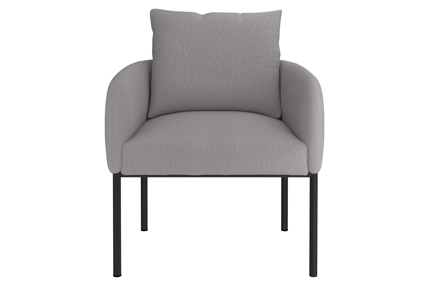 Worldwide™ Zana Accent Chair - Gray/Black