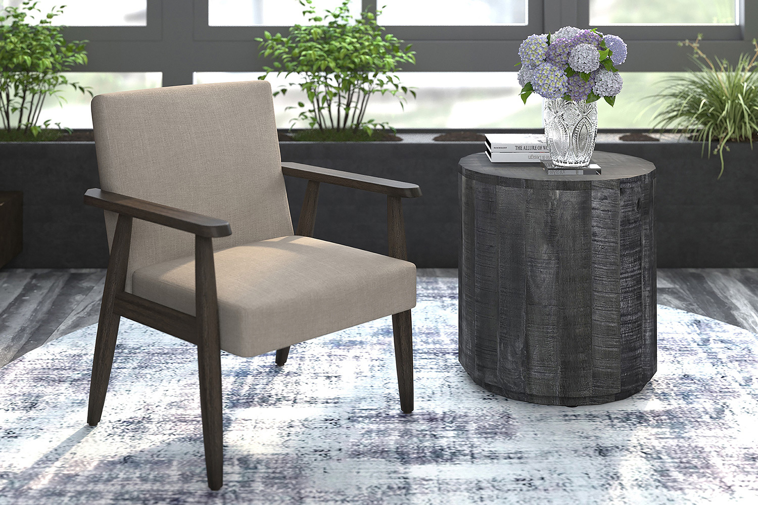 Worldwide - Huxly Accent Chair