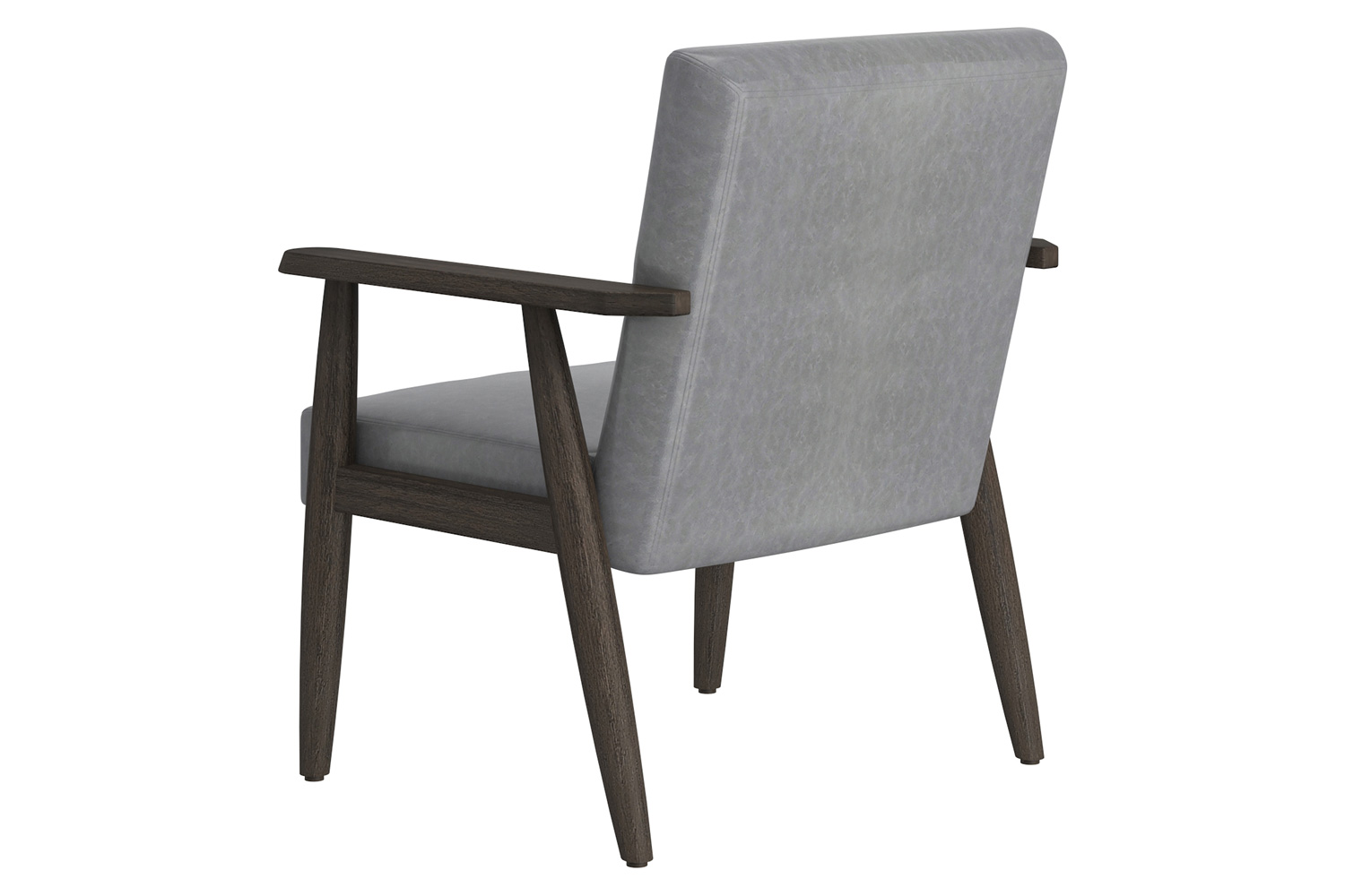 Worldwide Wilder Accent Chair - Gray/Weathered Brown