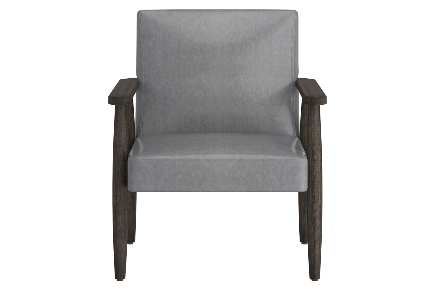 Worldwide Wilder Accent Chair - Gray/Weathered Brown