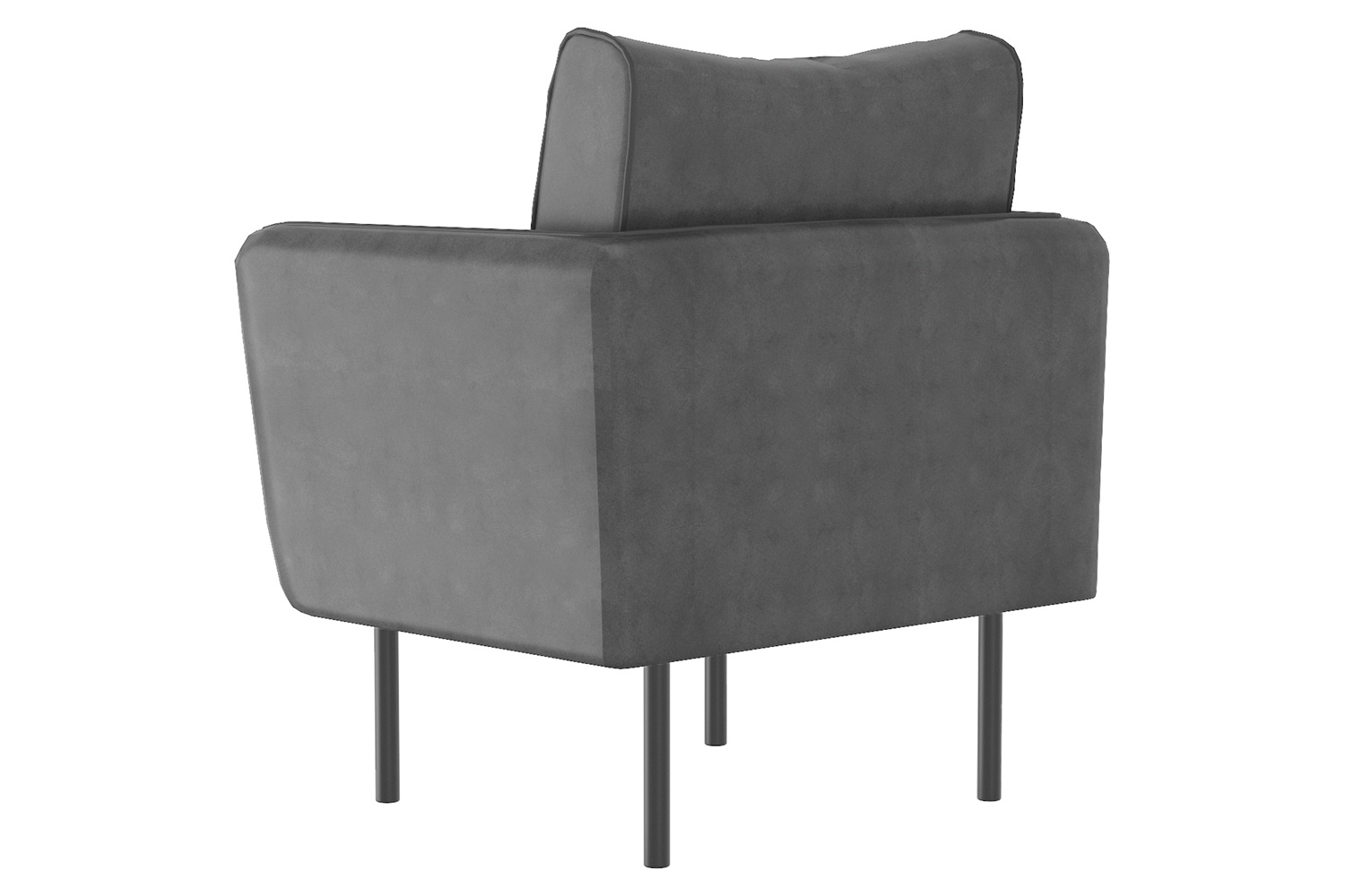 Worldwide Ryker Accent Chair - Gray/Black