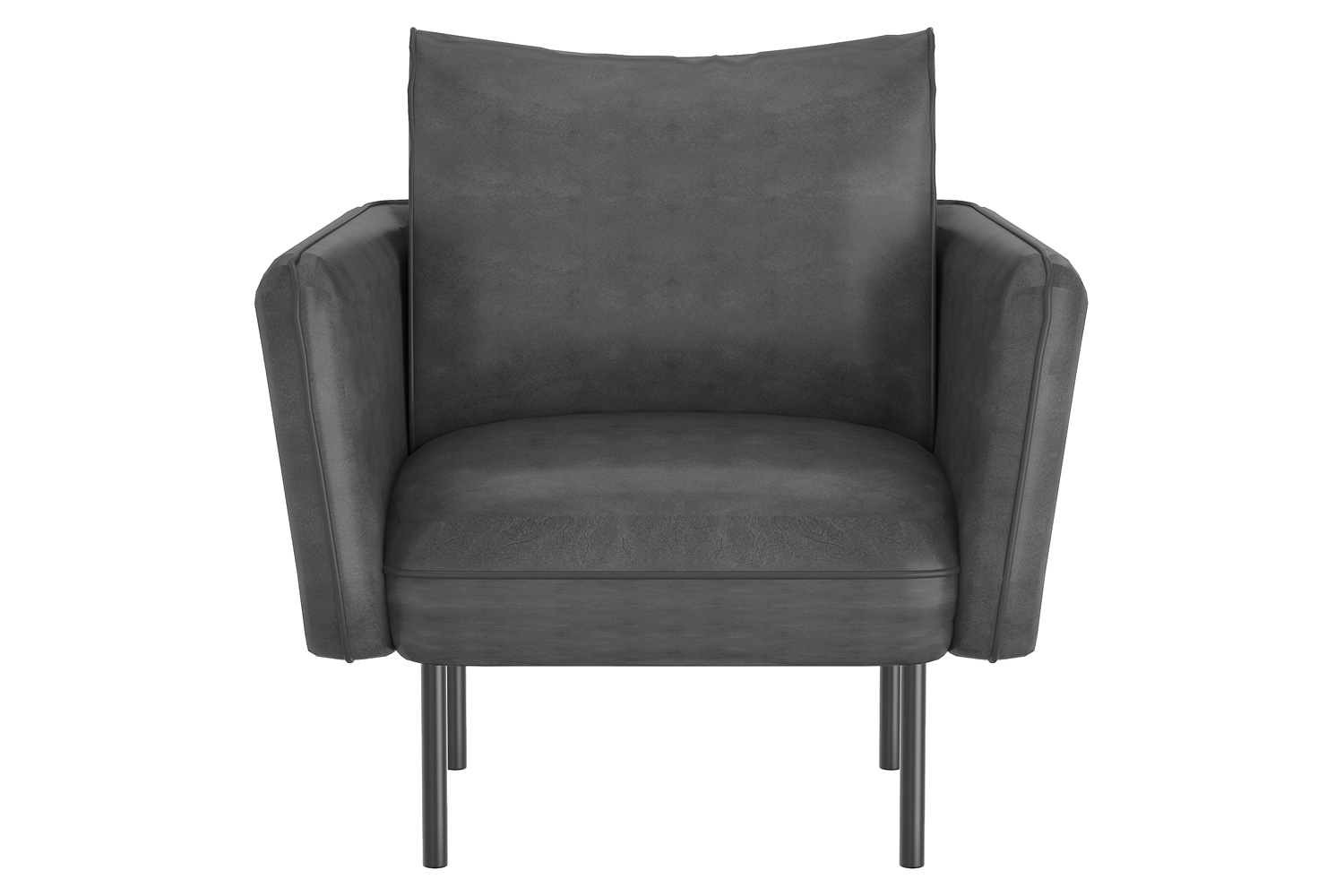 Worldwide Ryker Accent Chair - Gray/Black