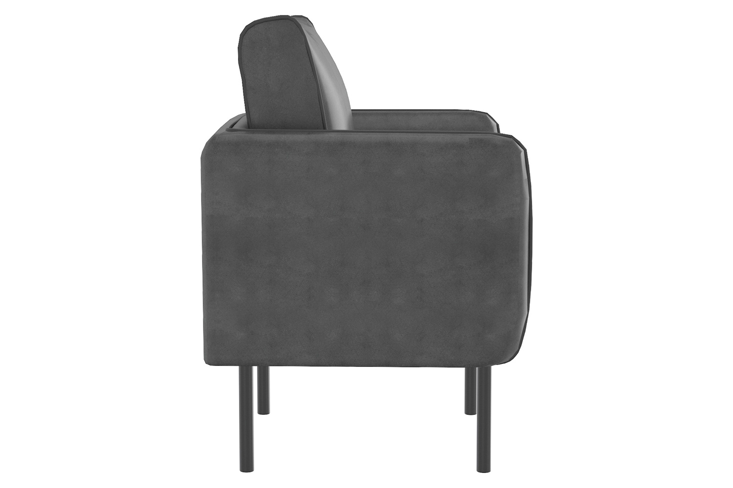 Worldwide Ryker Accent Chair - Gray/Black