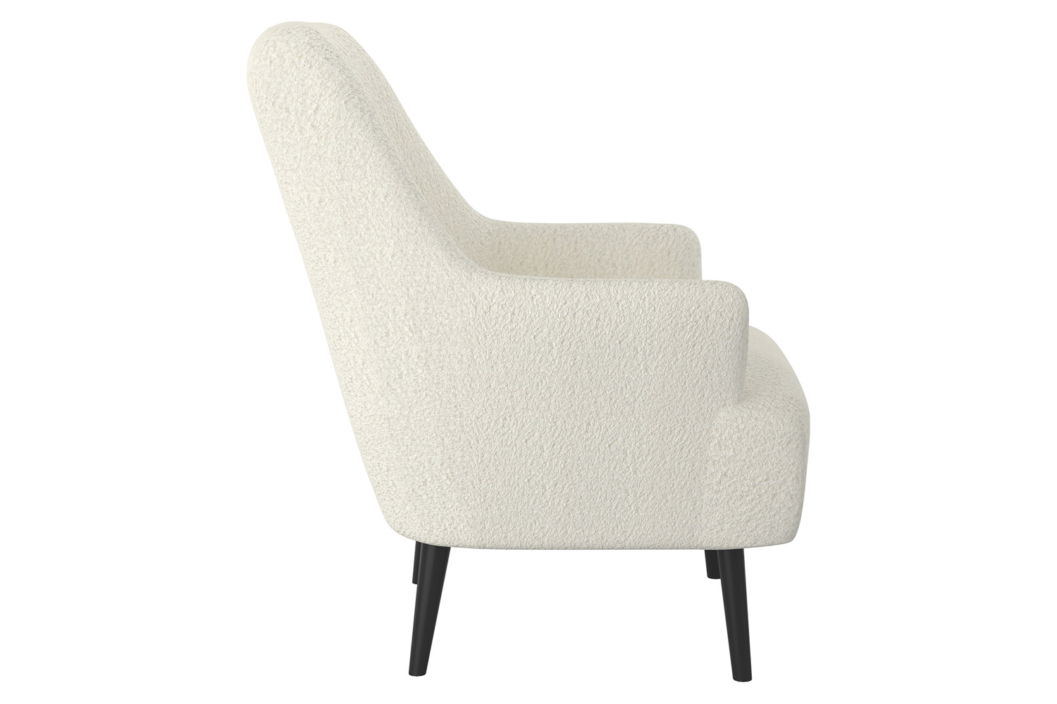 Worldwide Zoey Accent Chair - Crème