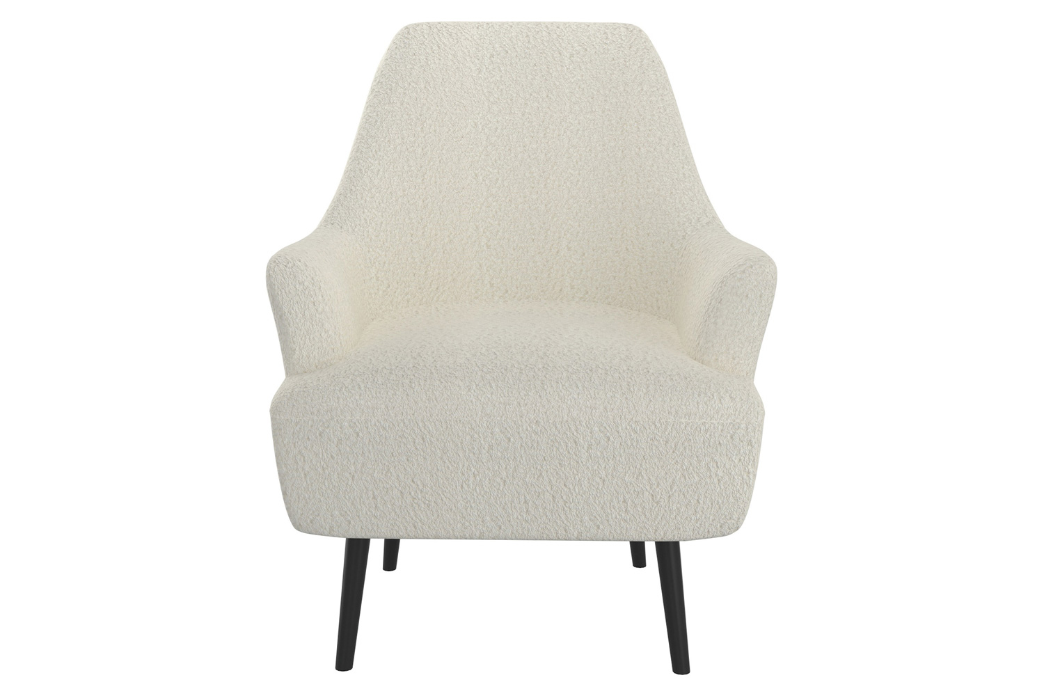 Worldwide Zoey Accent Chair - Crème