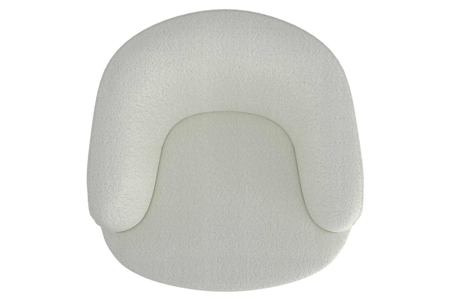 Worldwide Cuddle Accent Chair - White