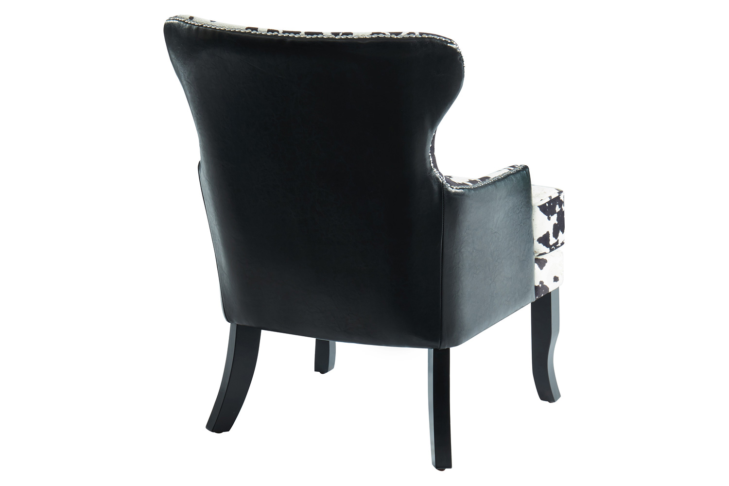 Worldwide Angus Accent Chair - Black/Coffee