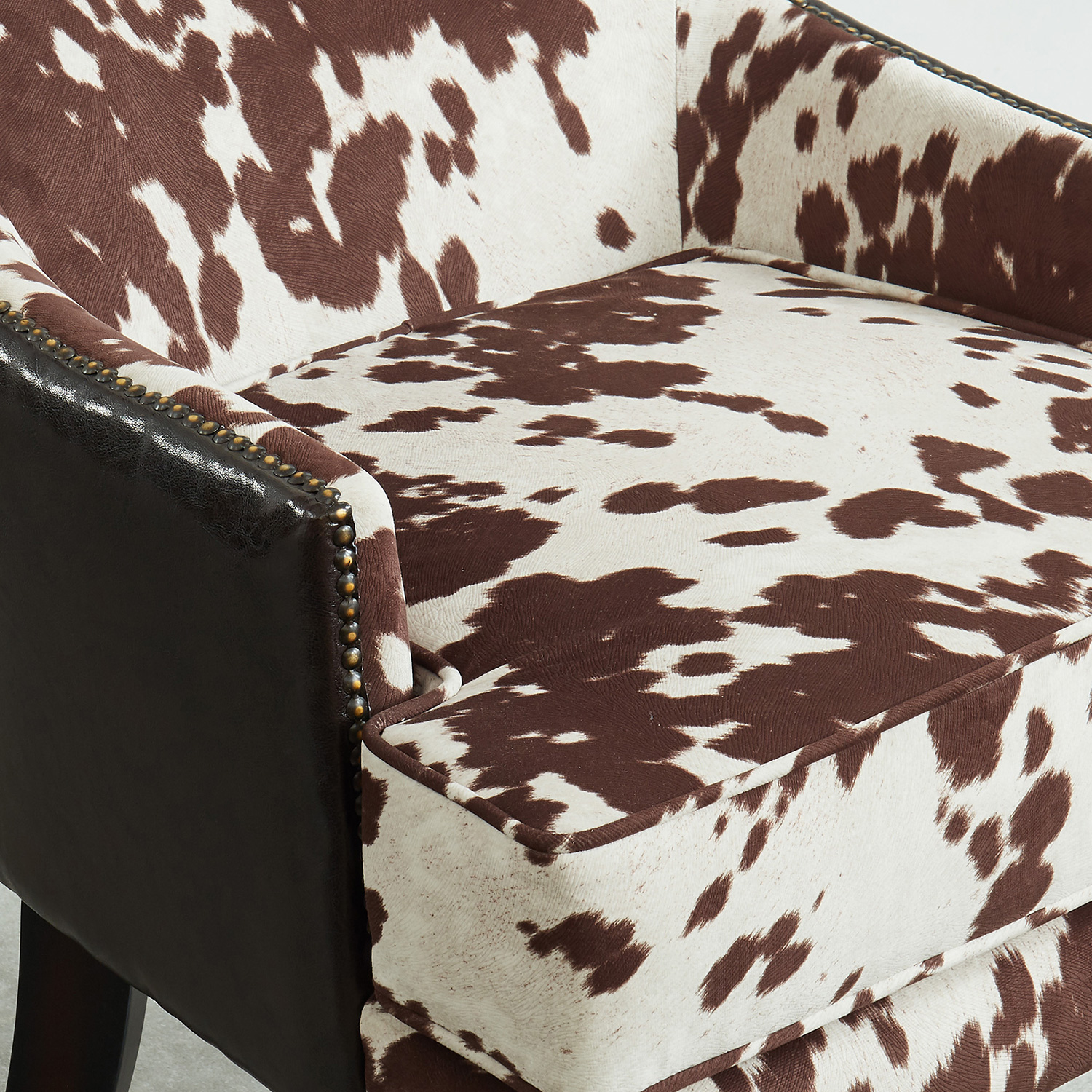 Worldwide Angus Accent Chair - Brown/Coffee