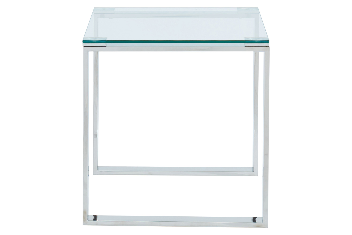 Worldwide - Zevon Accent Table in Silver