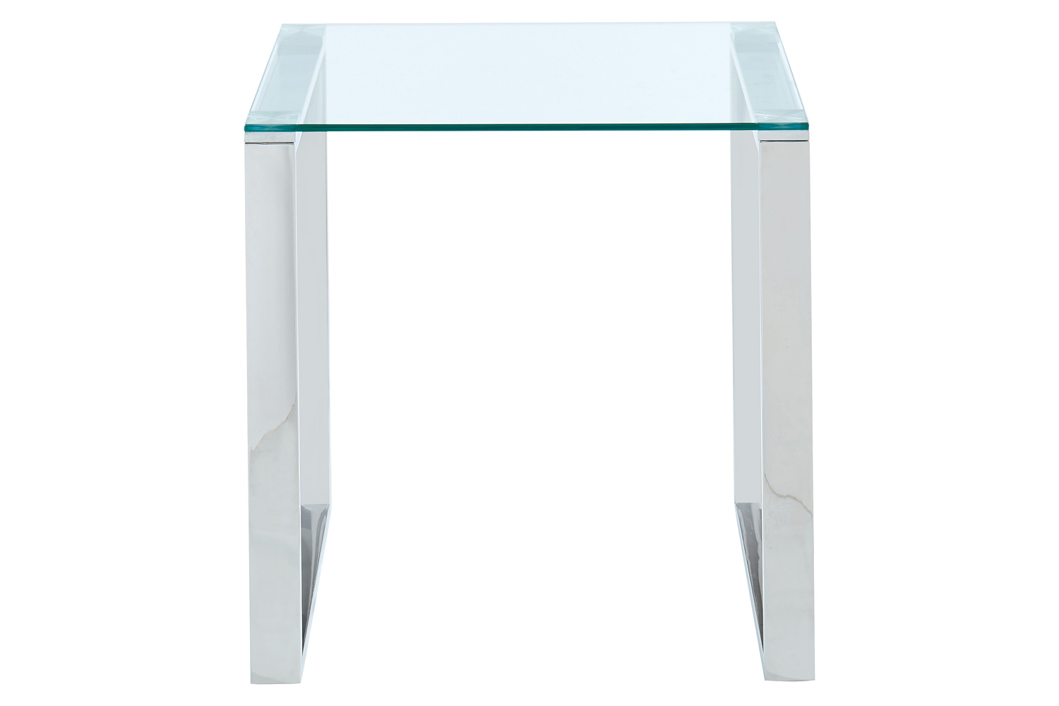 Worldwide - Zevon Accent Table in Silver