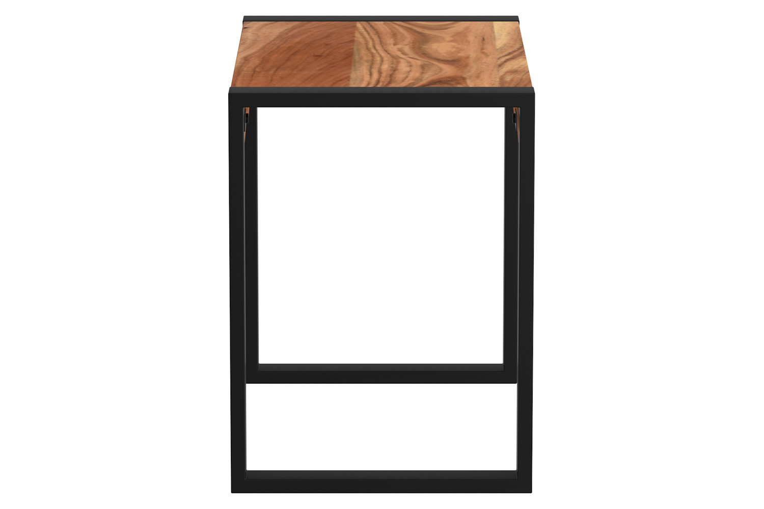 Worldwide - Rohani Accent Table in Natural/Black