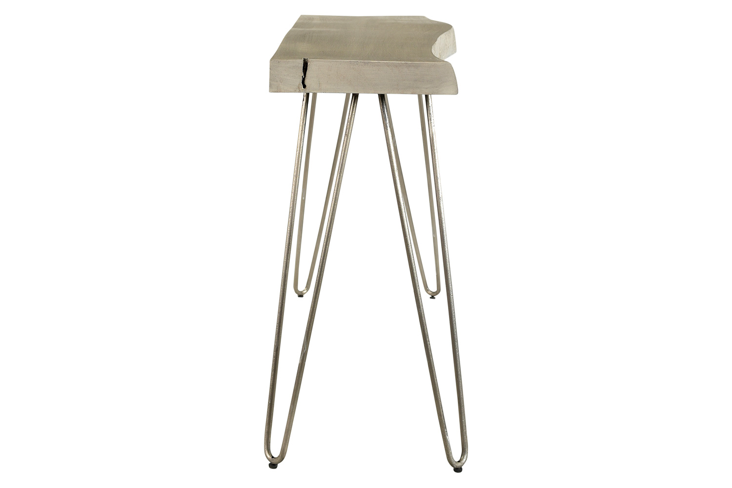 Worldwide Nila Console/Desk - Light Gray