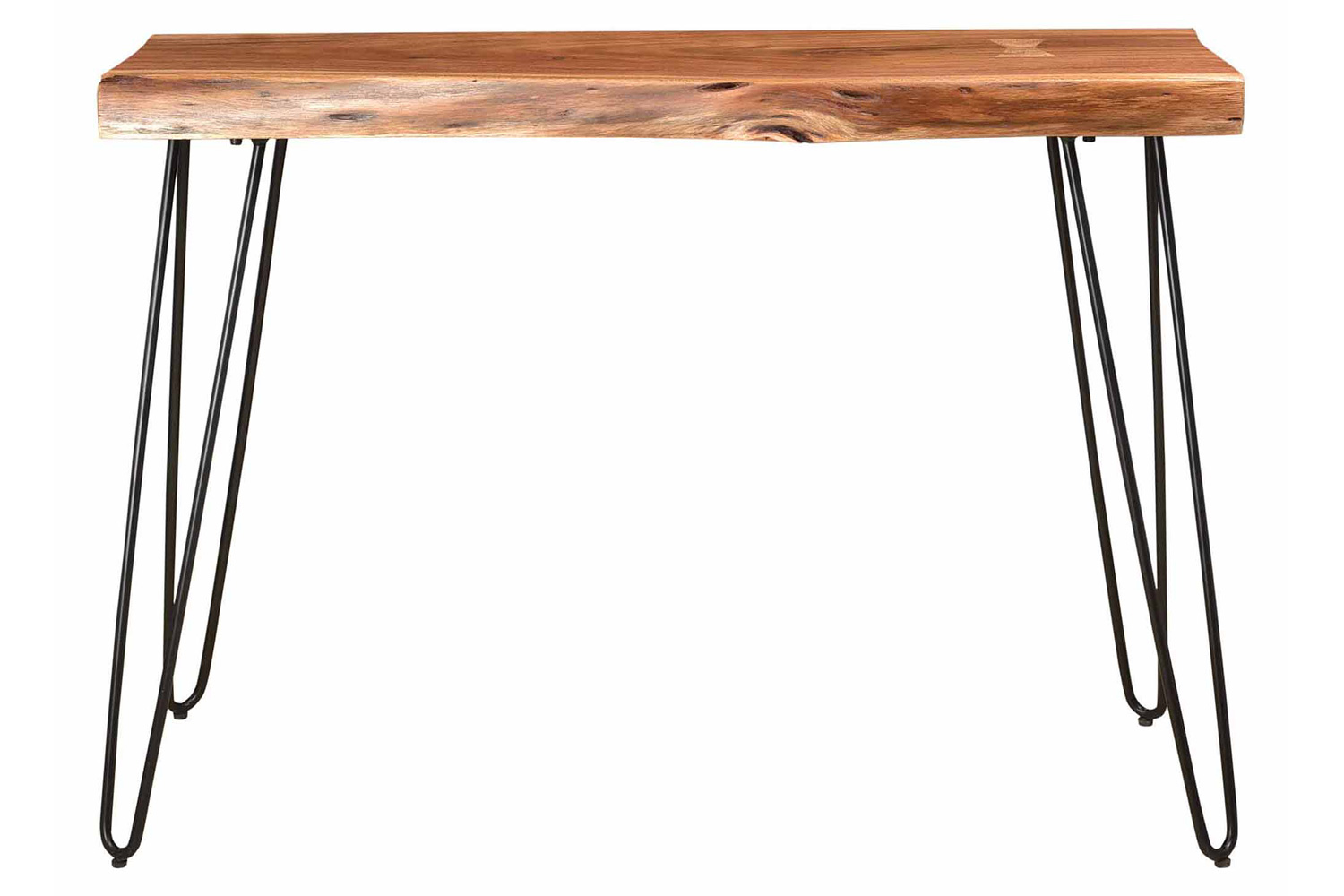 Worldwide Nila Console/Desk - Natural/Black