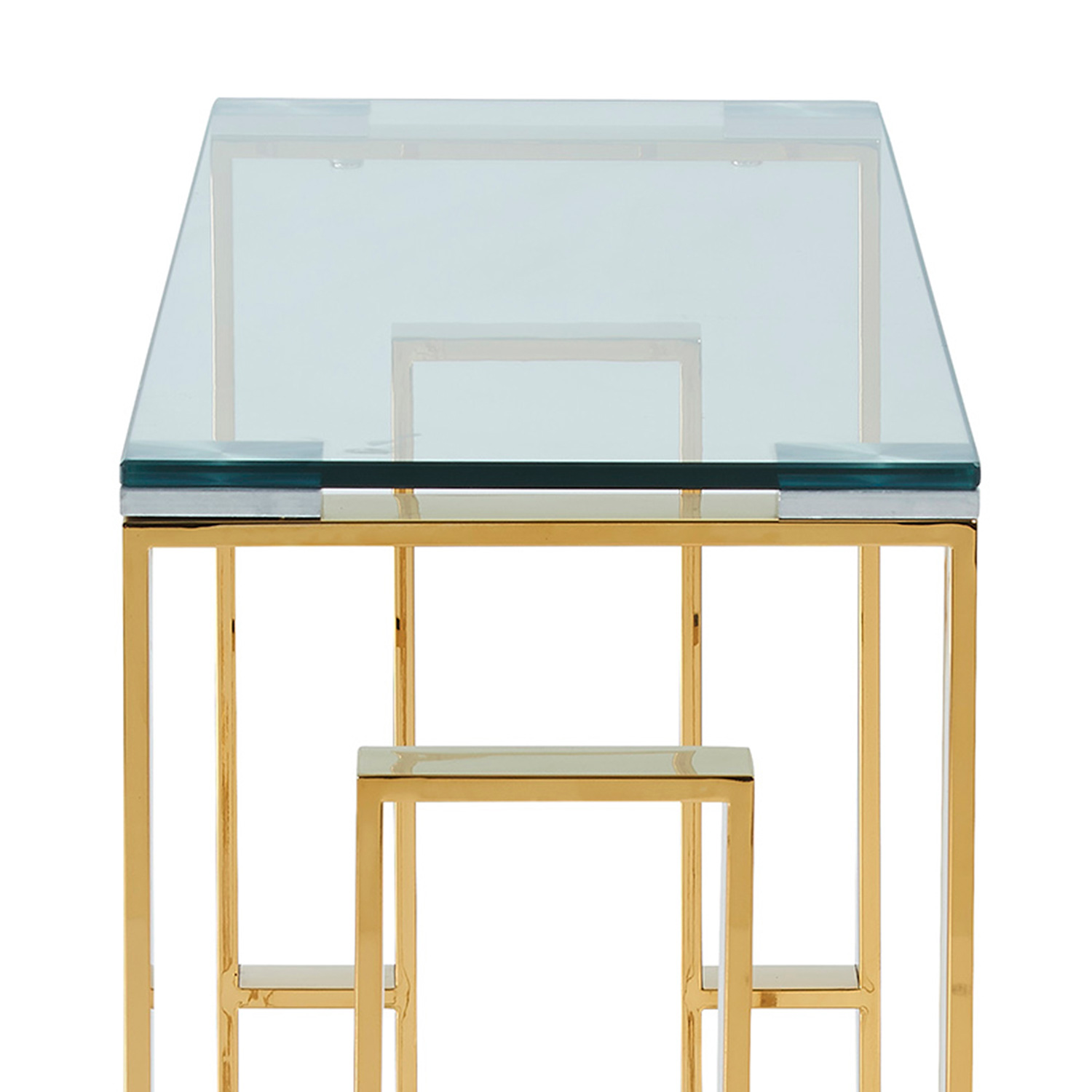 Worldwide Eros Console/Desk - Gold