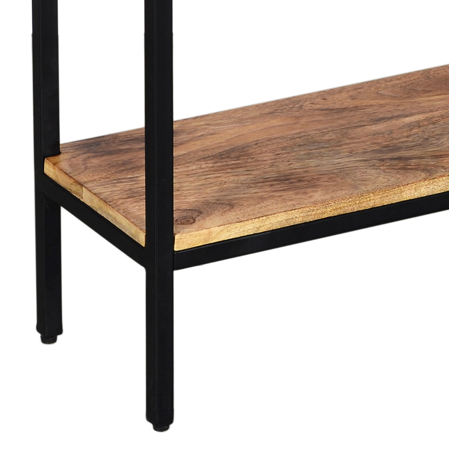 Worldwide - Ojas Console Table in Natural Burnt/Black