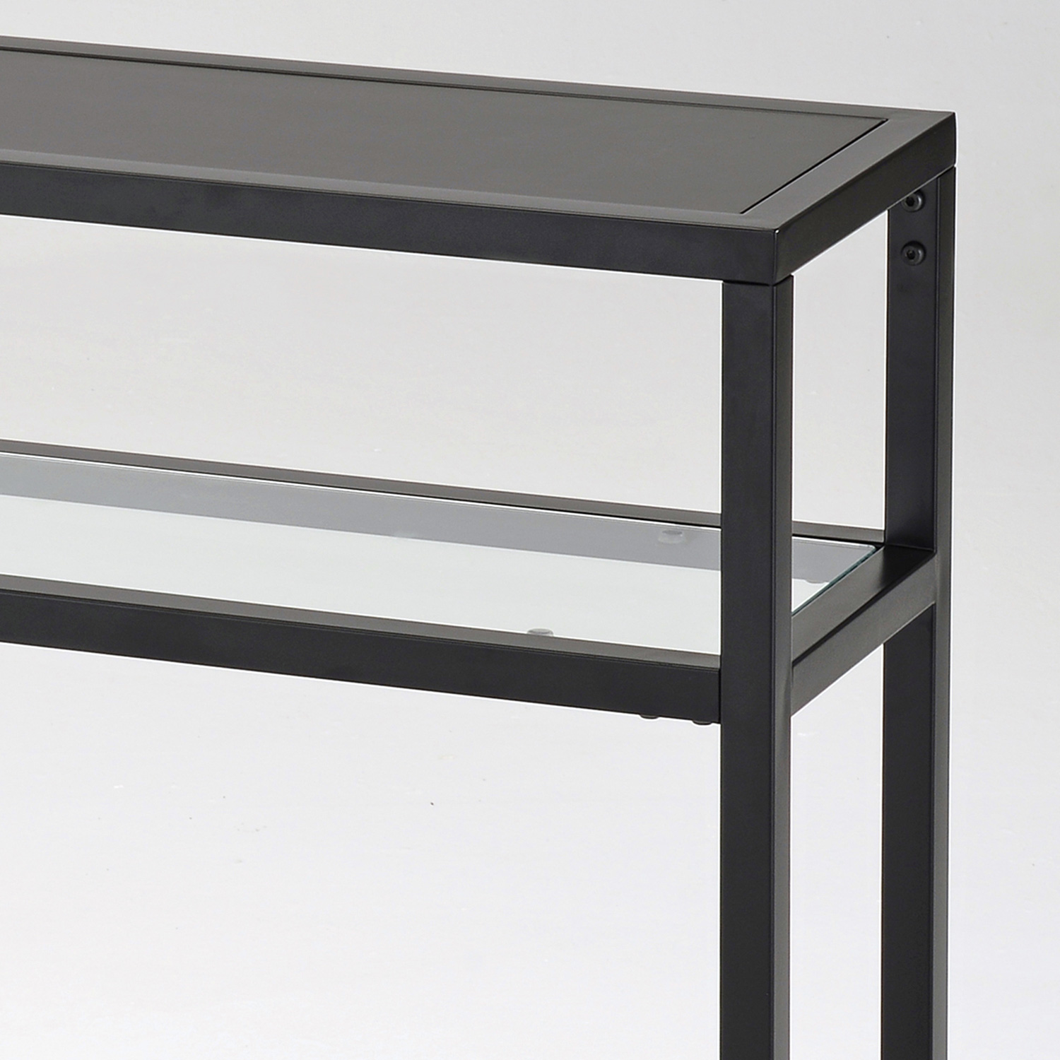 Worldwide - Quinn Console Table in Black