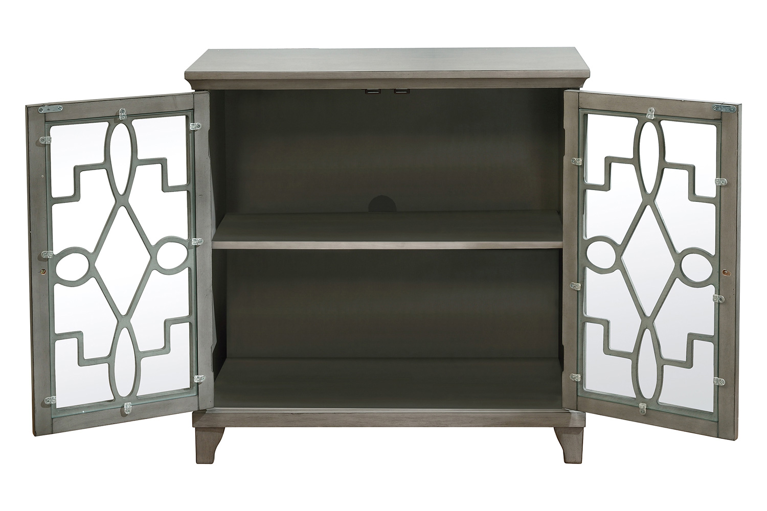 Worldwide Rosela Cabinet - Antique Gray