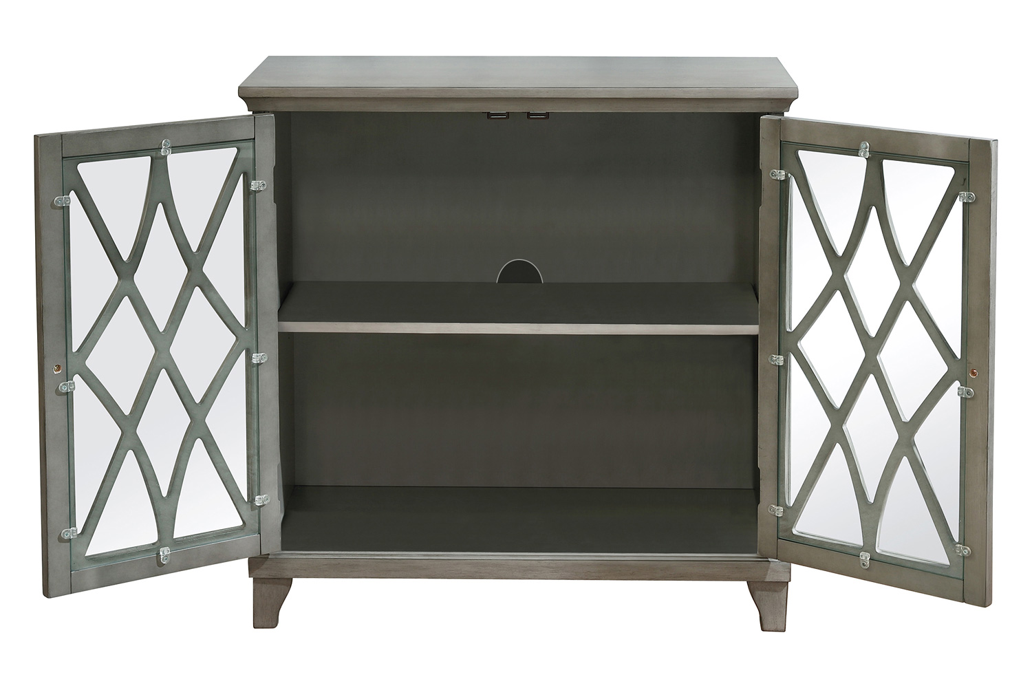 Worldwide Jasper Cabinet - Antique Gray