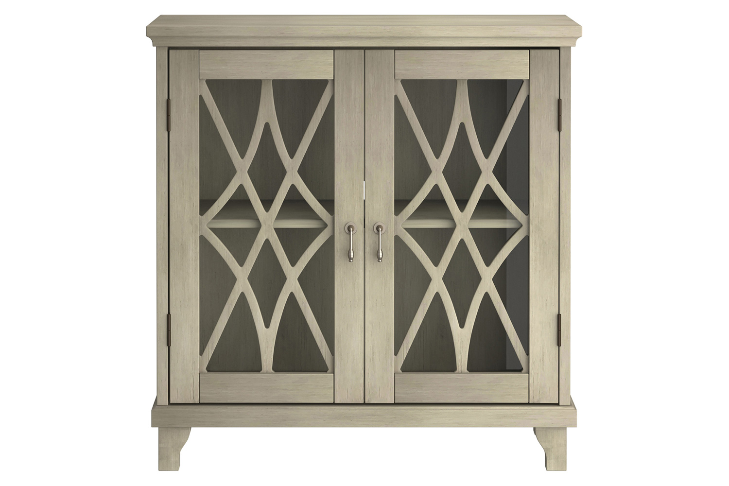 Worldwide Jasper Cabinet - Antique White