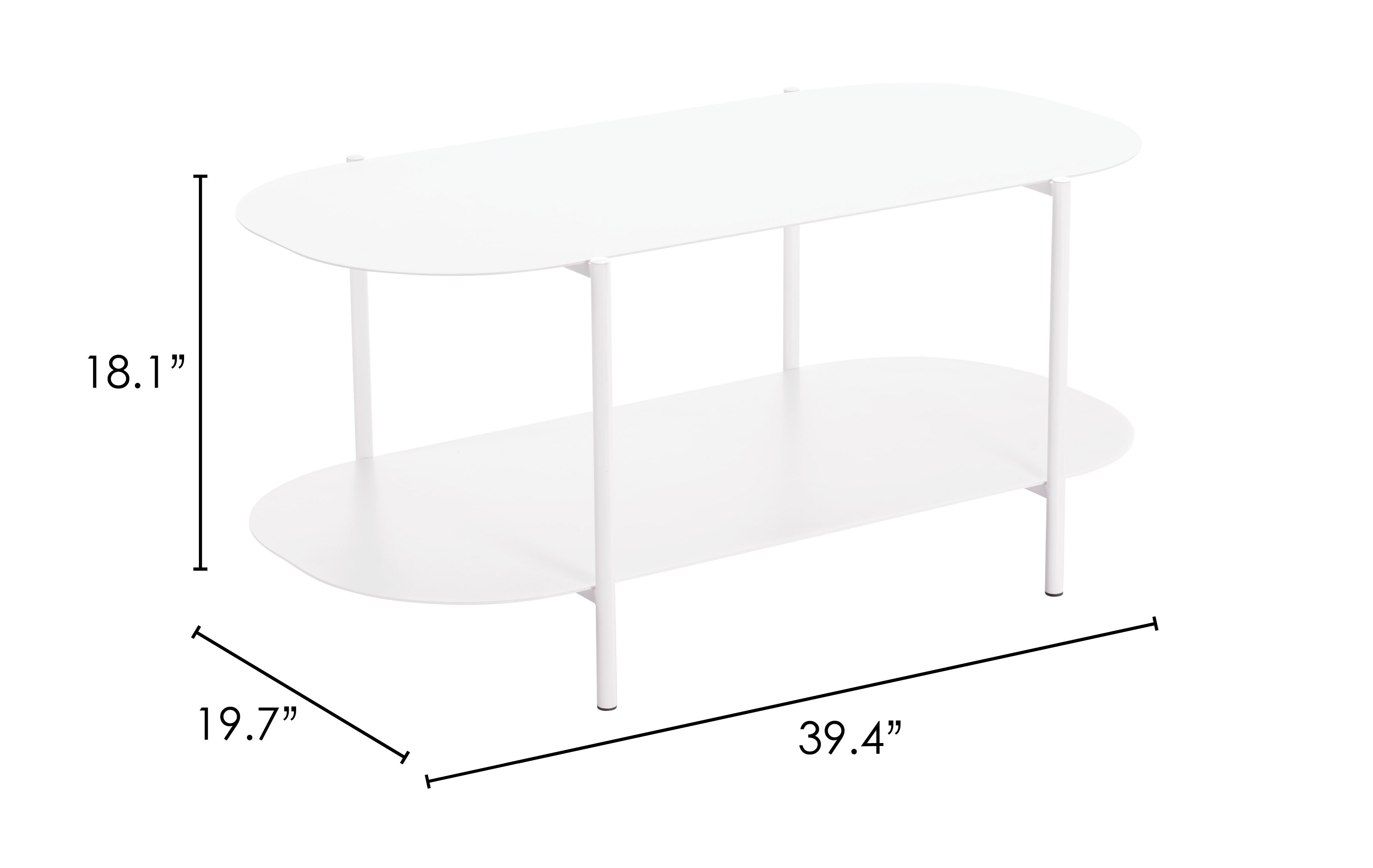 ZUO Pullman Coffee Table - White