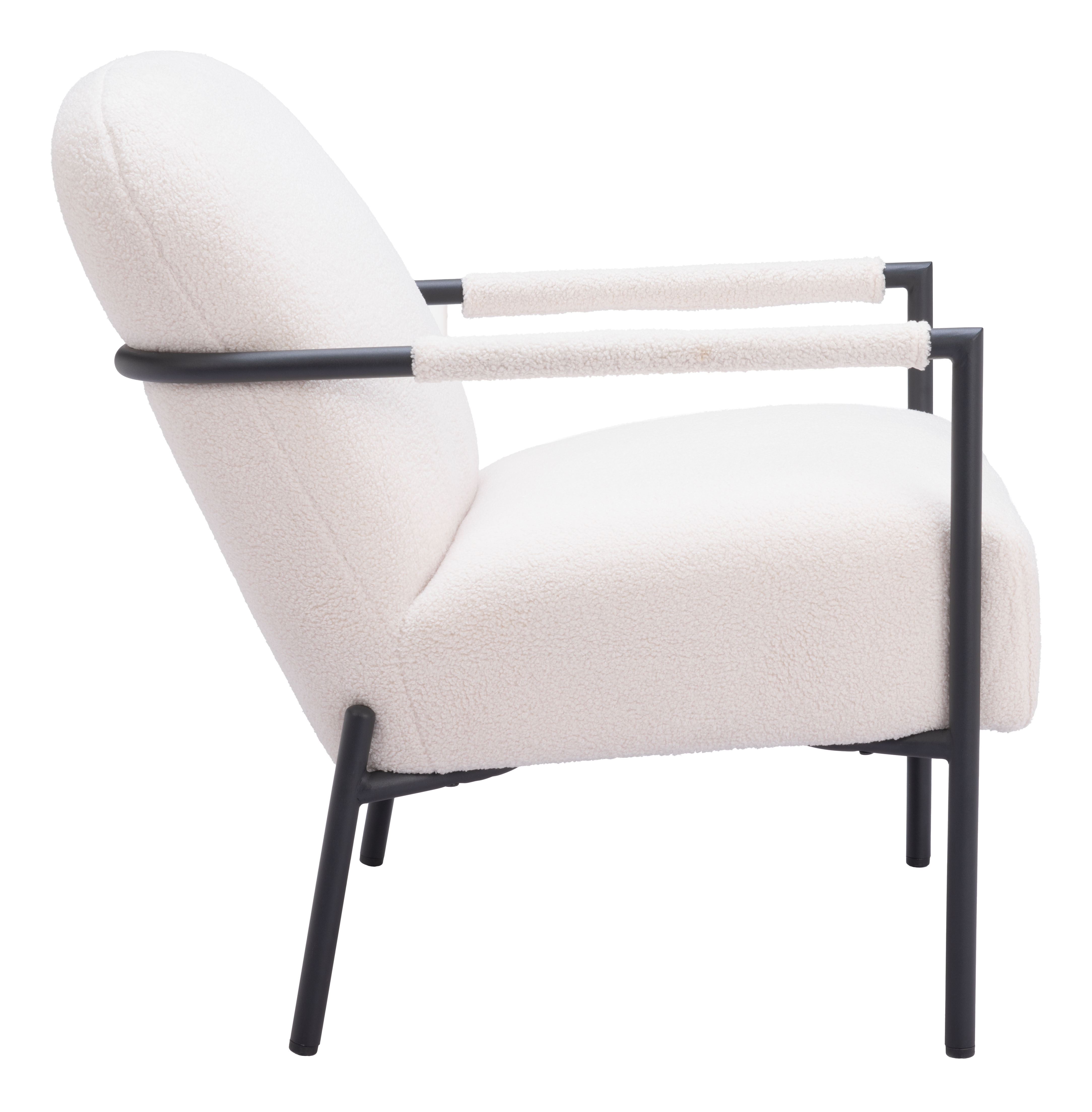 ZUO - Chicago Accent Chair in Ivory