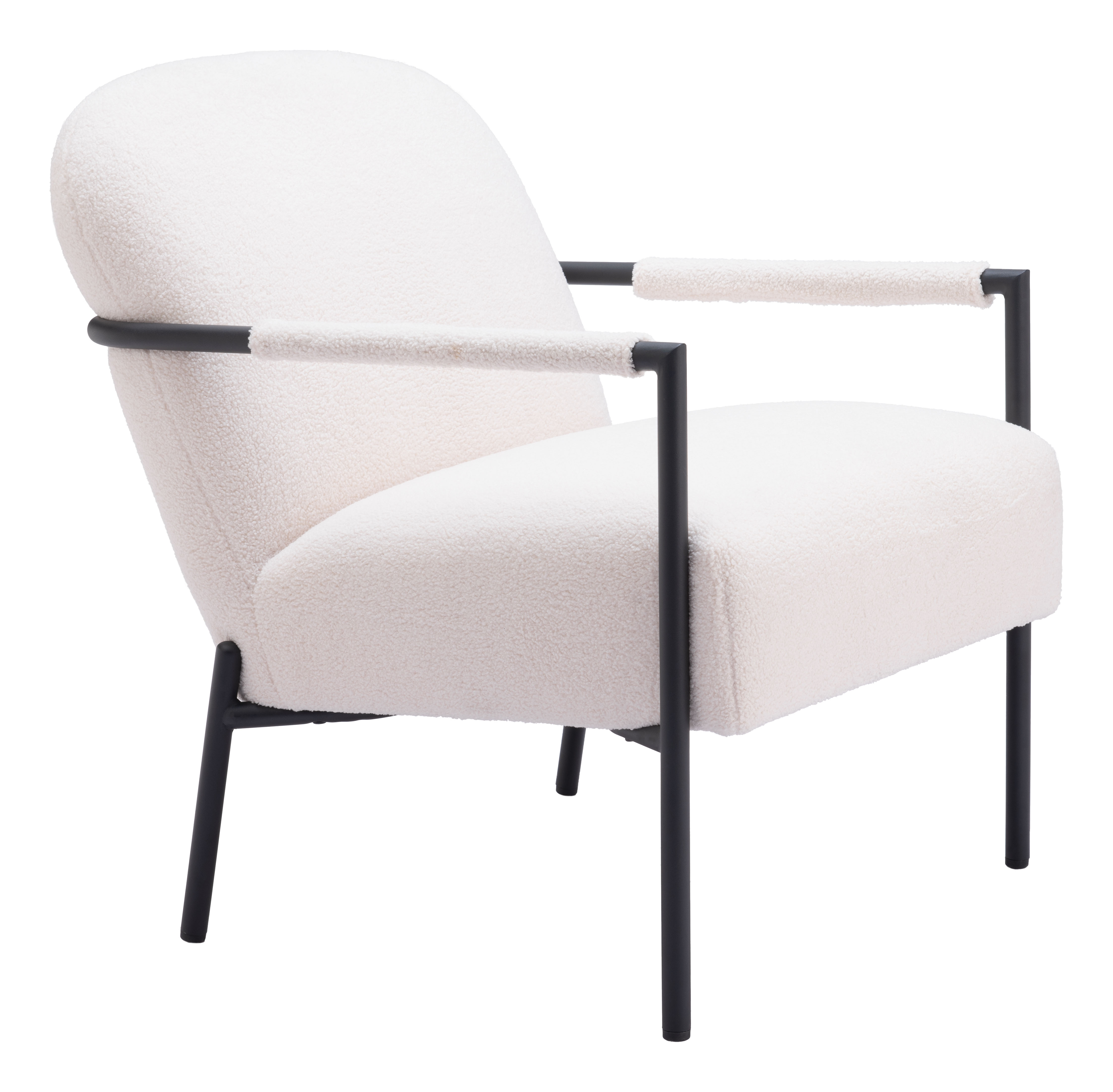 ZUO - Chicago Accent Chair in Ivory