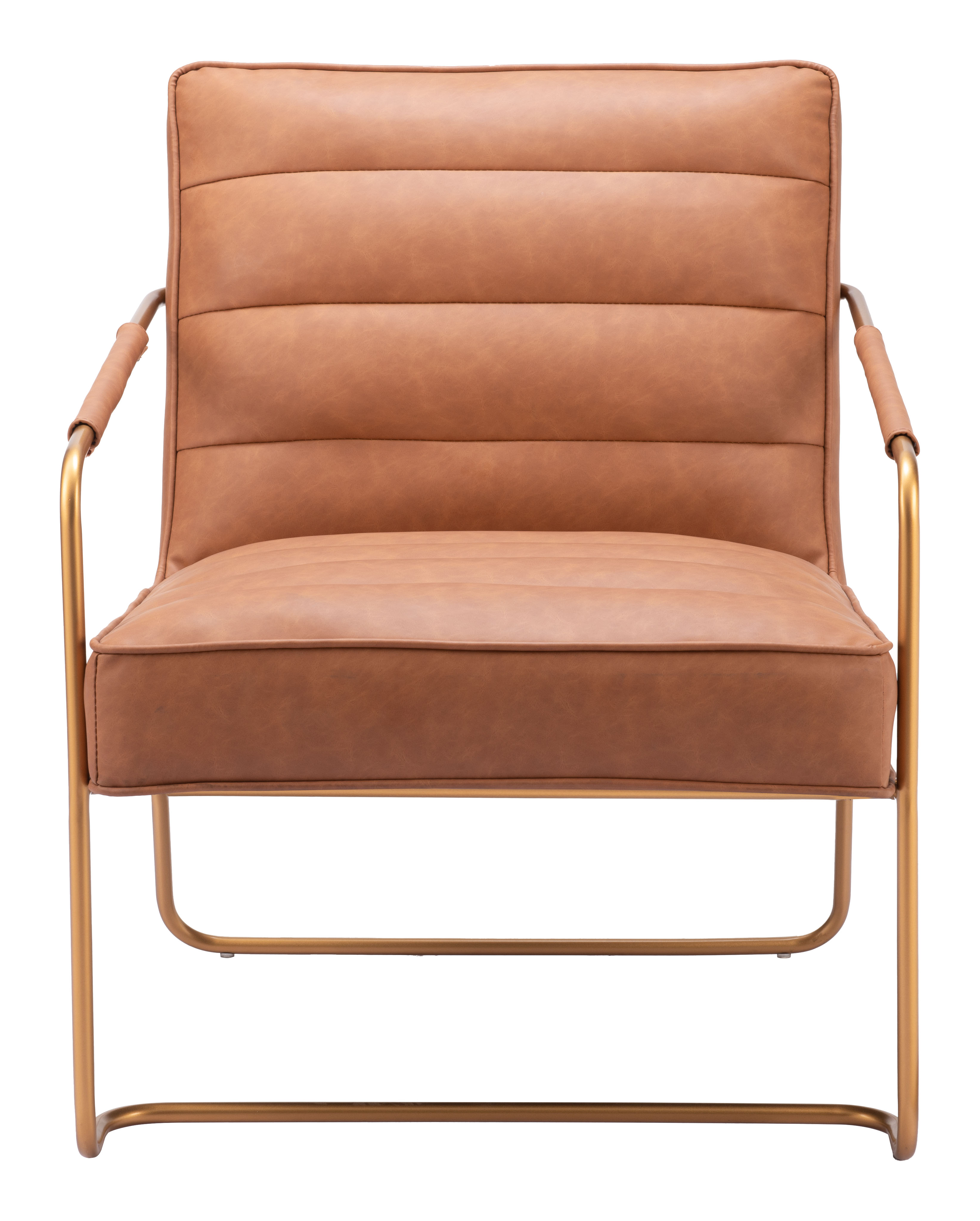 ZUO™ Dallas Accent Chair - Vintage Brown