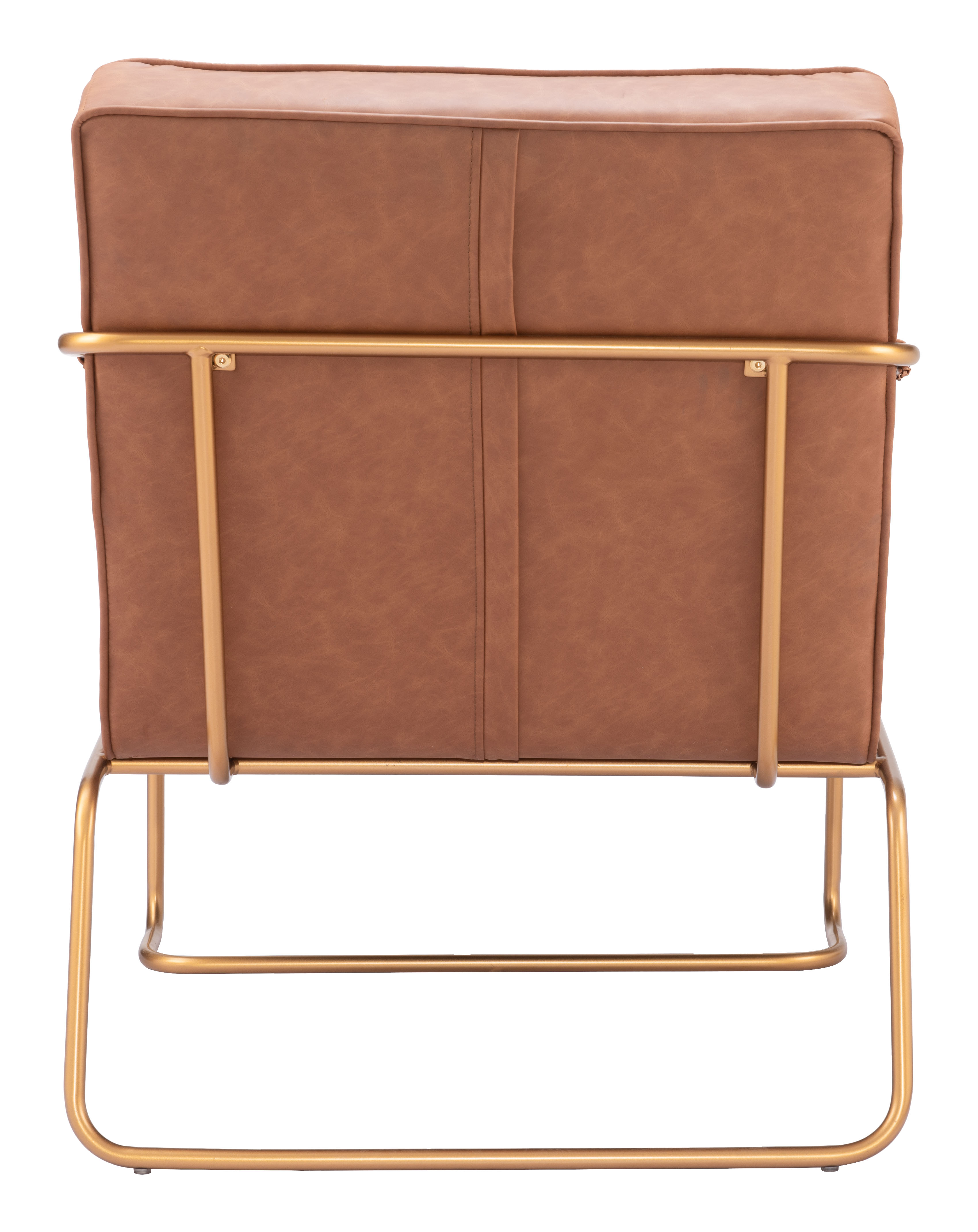 ZUO™ Dallas Accent Chair - Vintage Brown