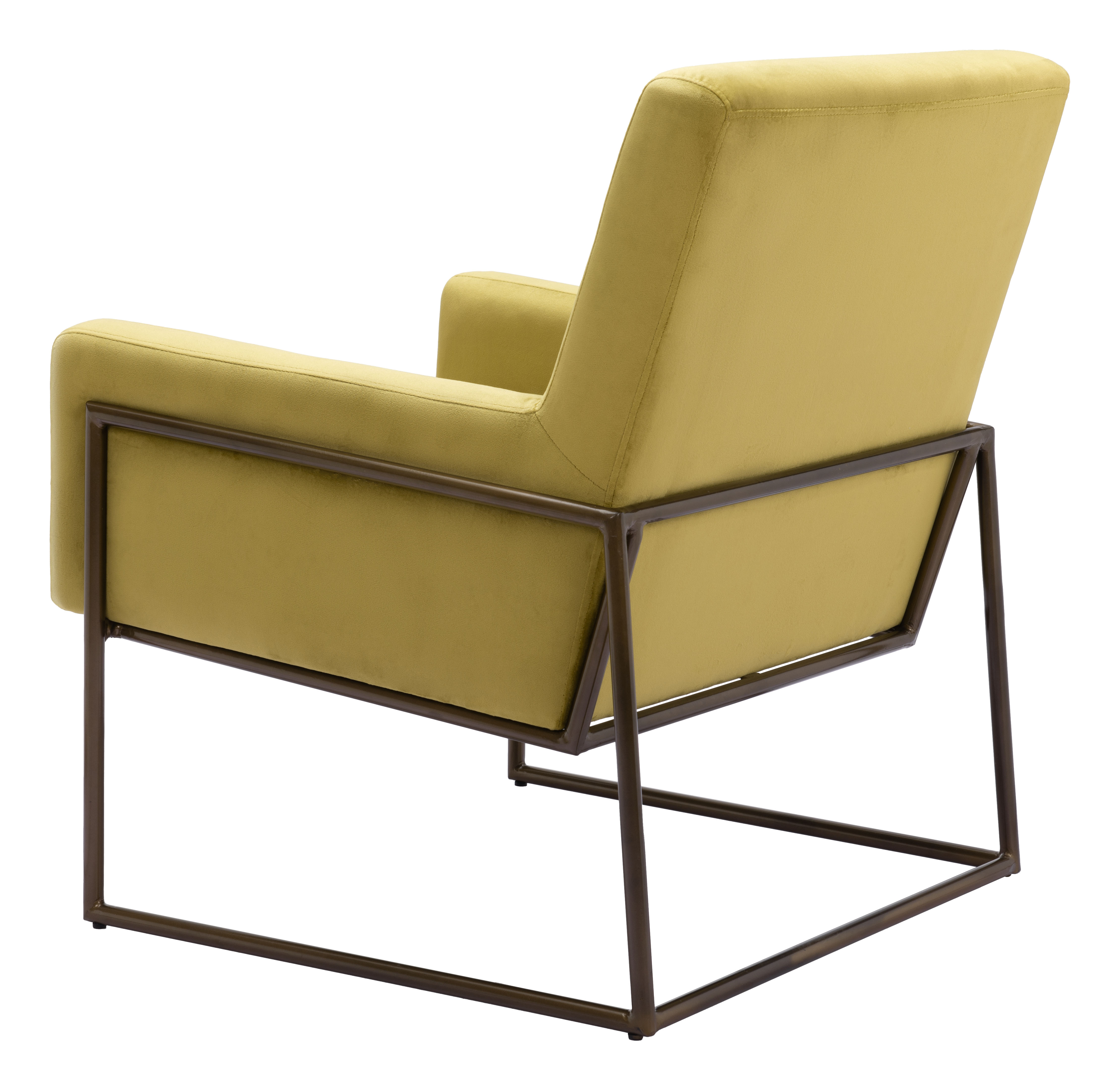 ZUO™ New Accent Chair - Olive Green