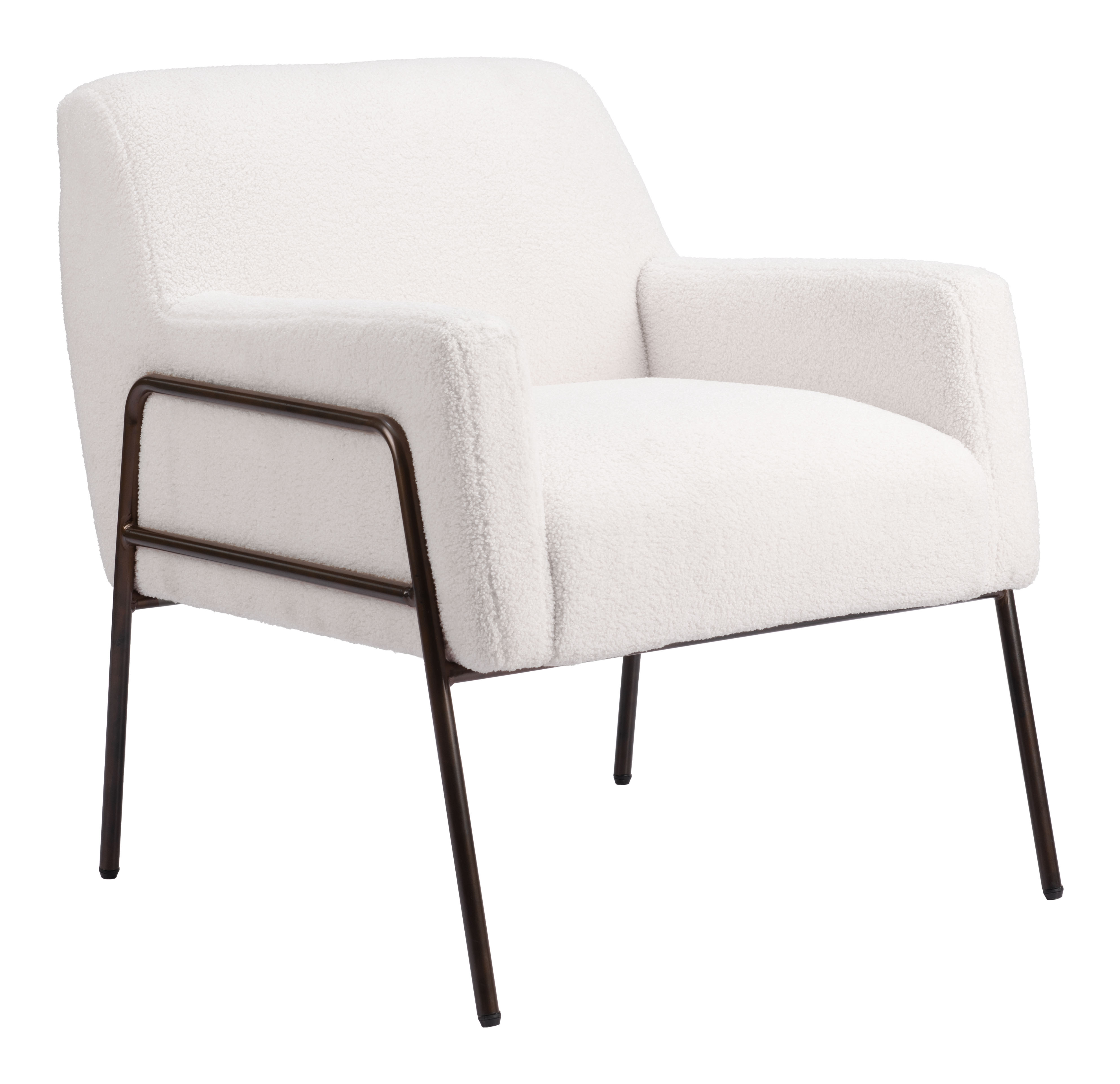 ZUO Charleston Accent Chair - Cream