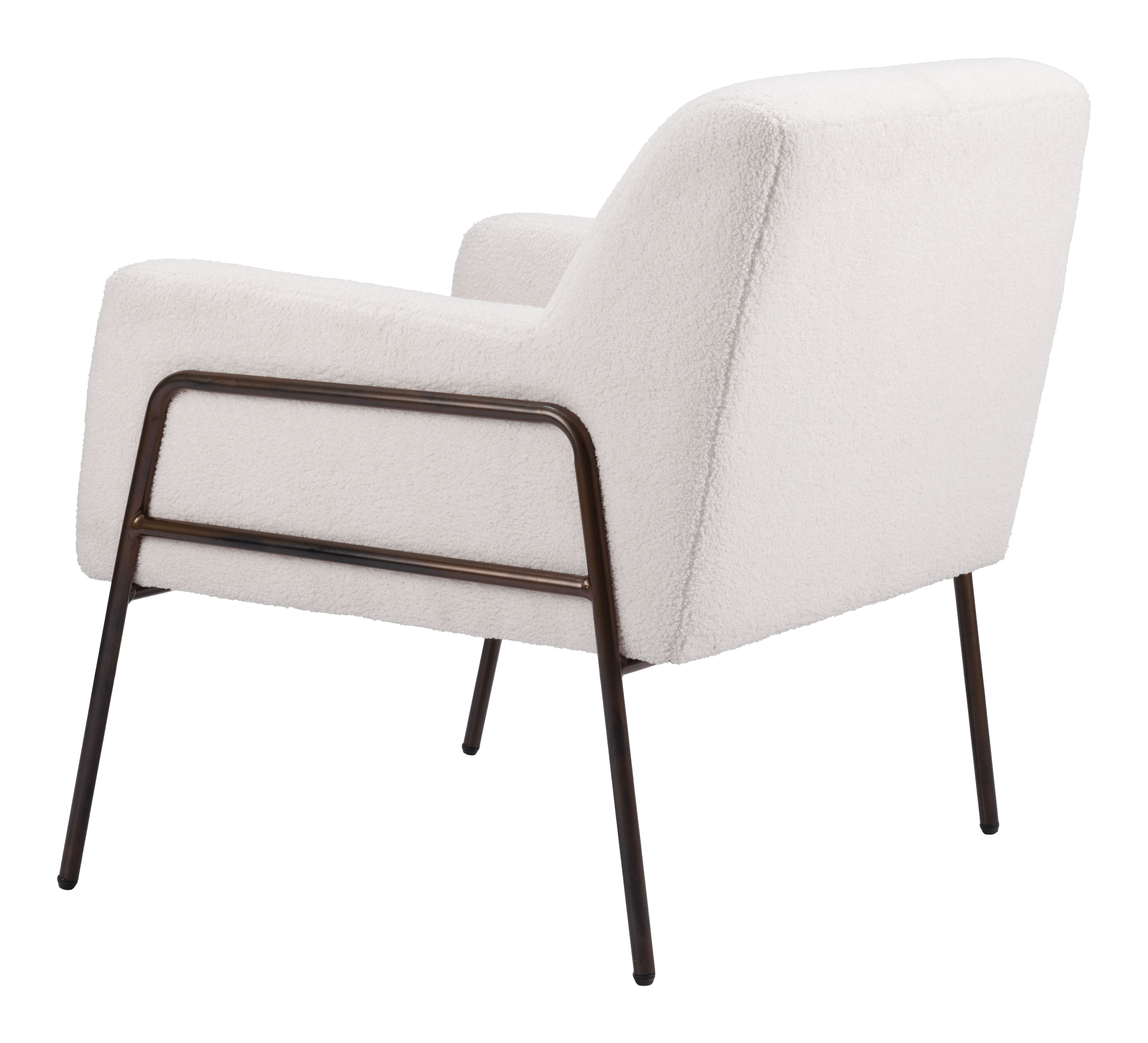 ZUO Charleston Accent Chair - Cream