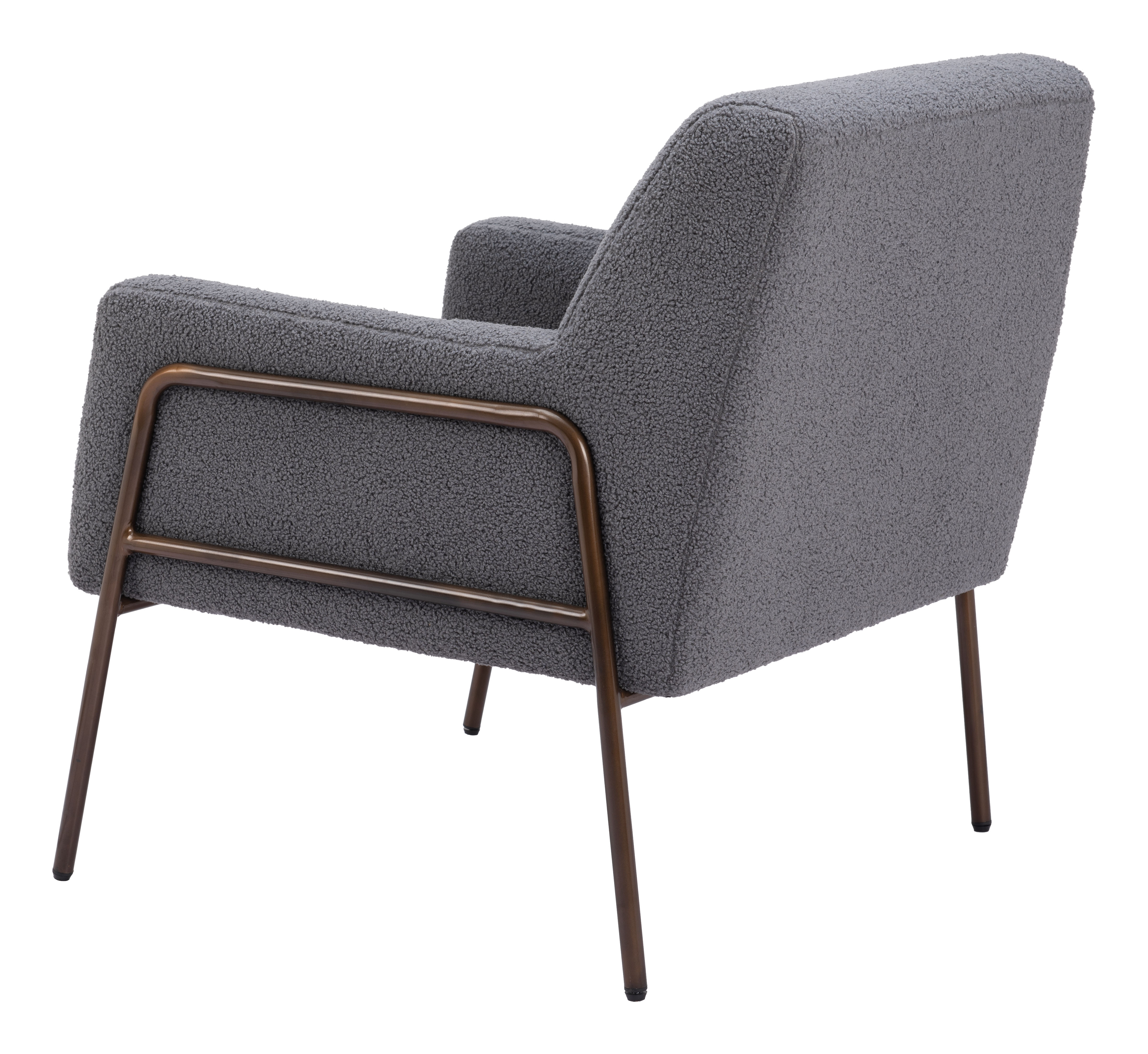 ZUO Charleston Accent Chair - Gray