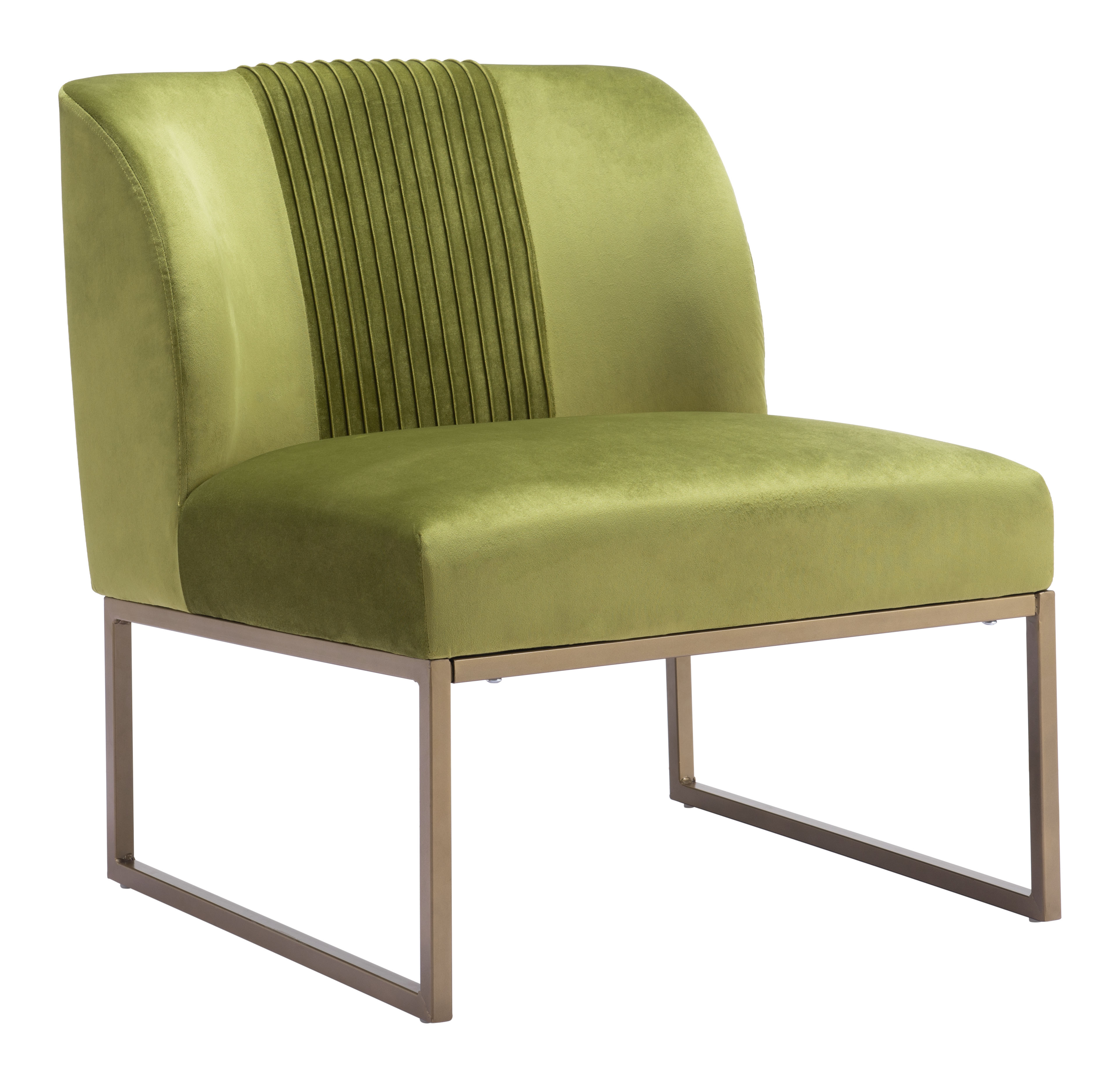 ZUO™ Sante Fe Accent Chair - Olive Green