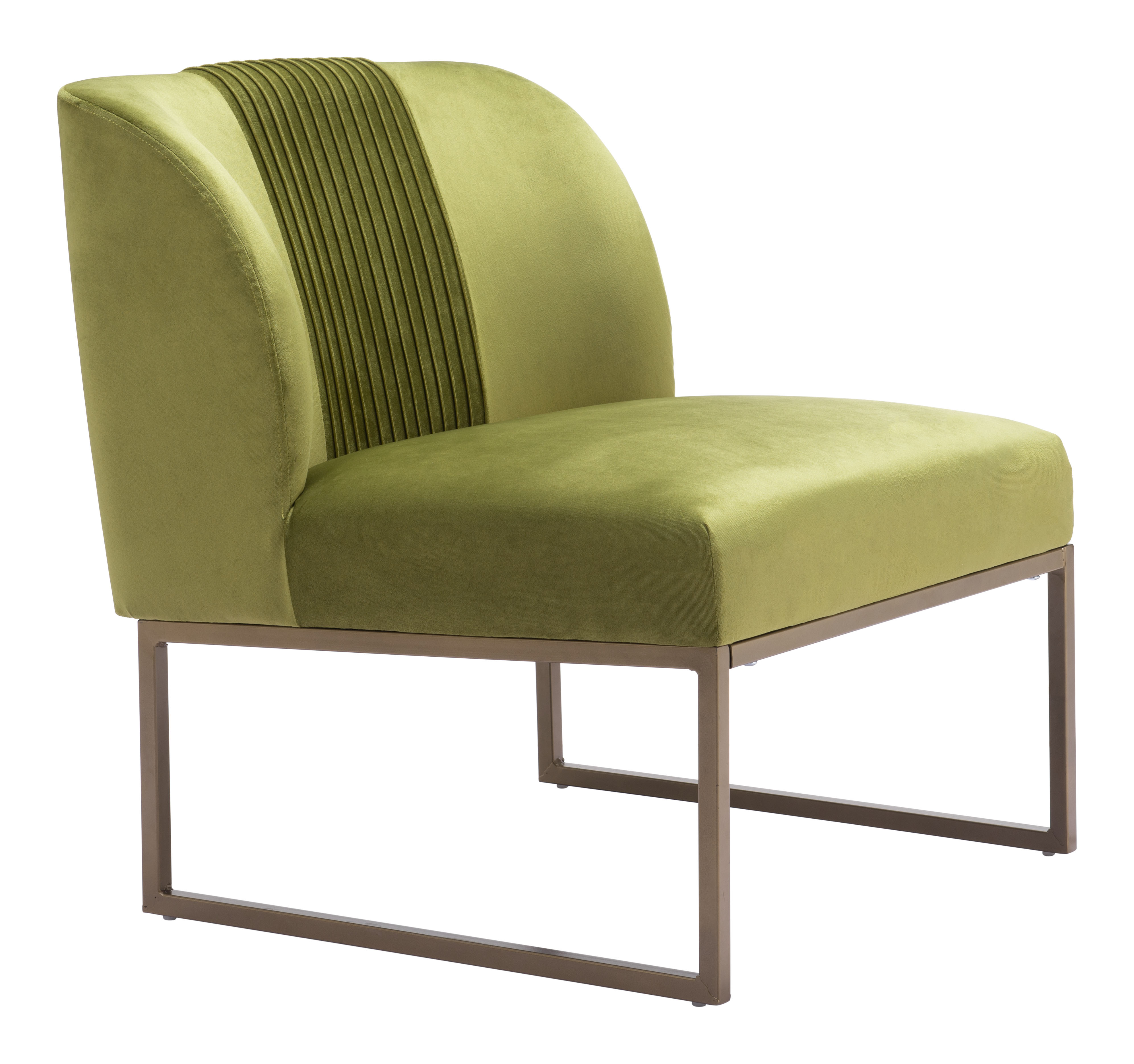 ZUO™ Sante Fe Accent Chair - Olive Green