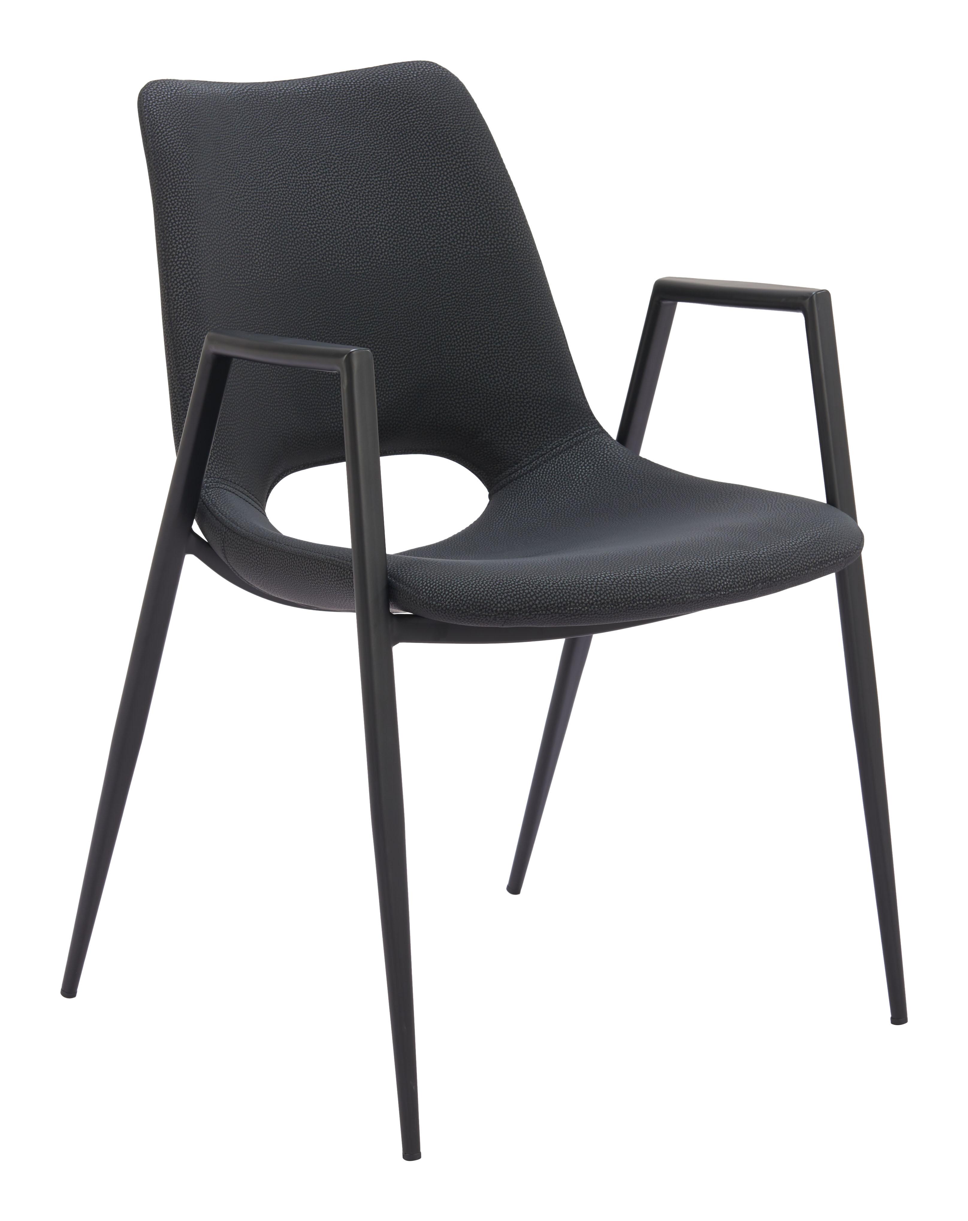 ZUO Desi Dining Chair (Set of 2) - Black