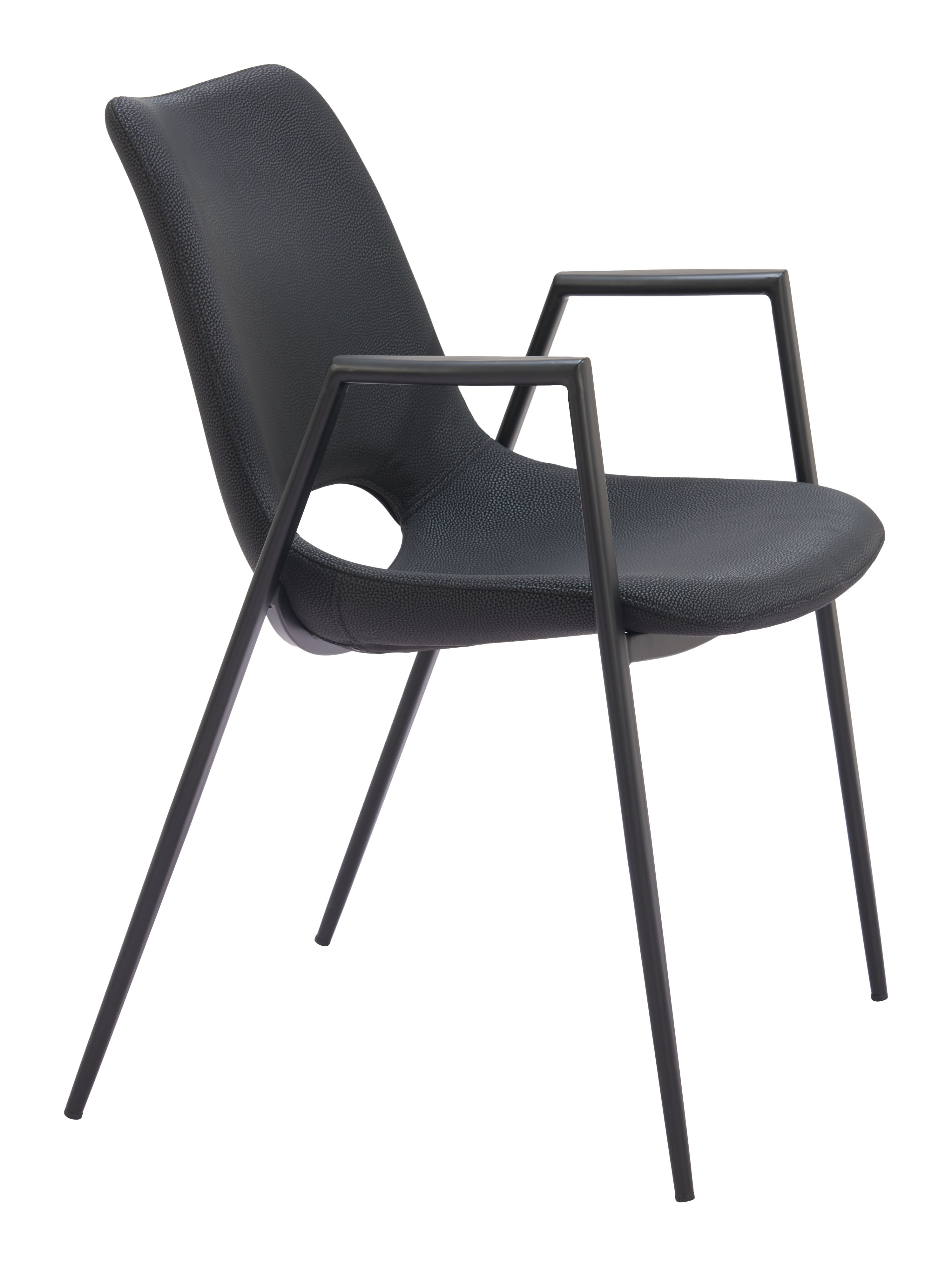 ZUO Desi Dining Chair (Set of 2) - Black