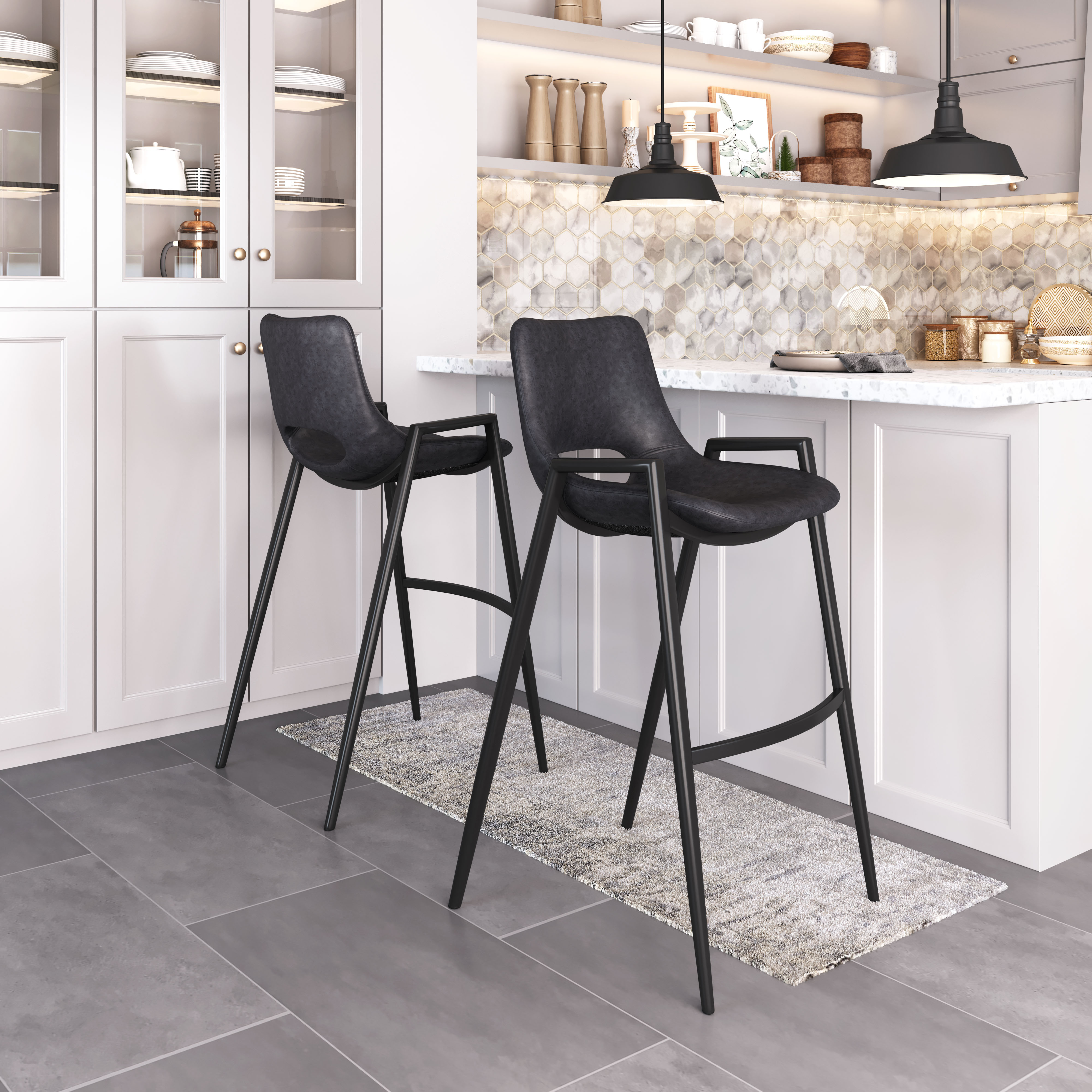 ZUO - Desi Barstool (Set of 2)