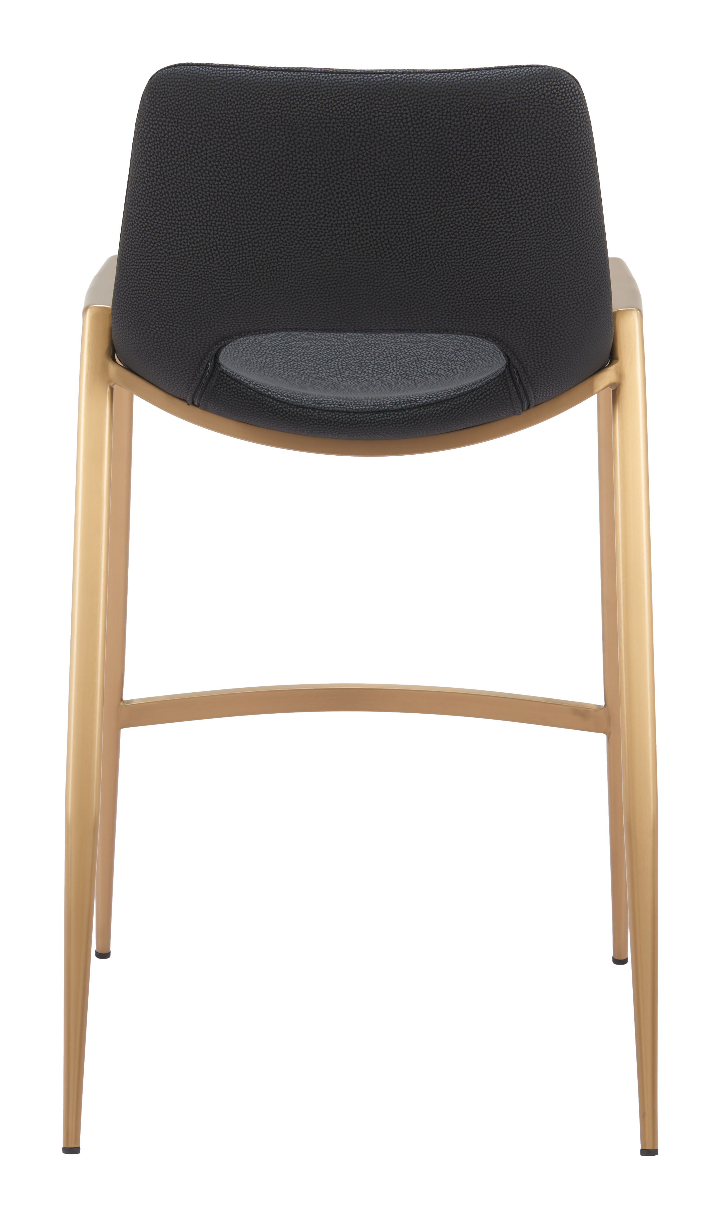 ZUO Desi Counter Stool (Set of 2) - Black/Gold