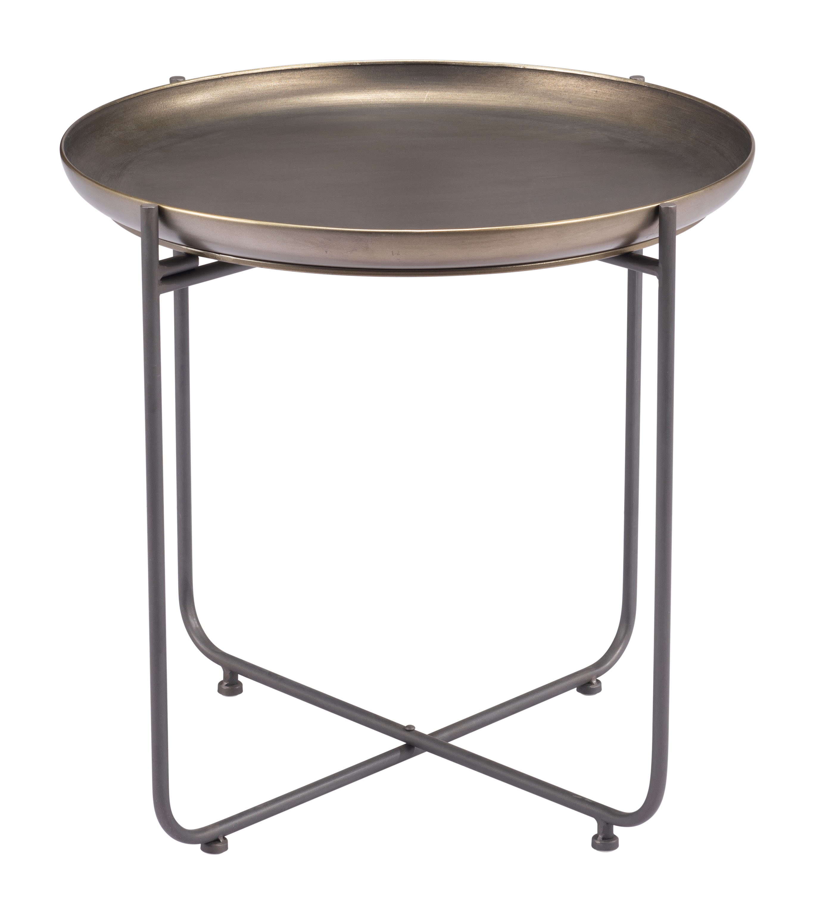 ZUO - Bronson Side Table in Bronze