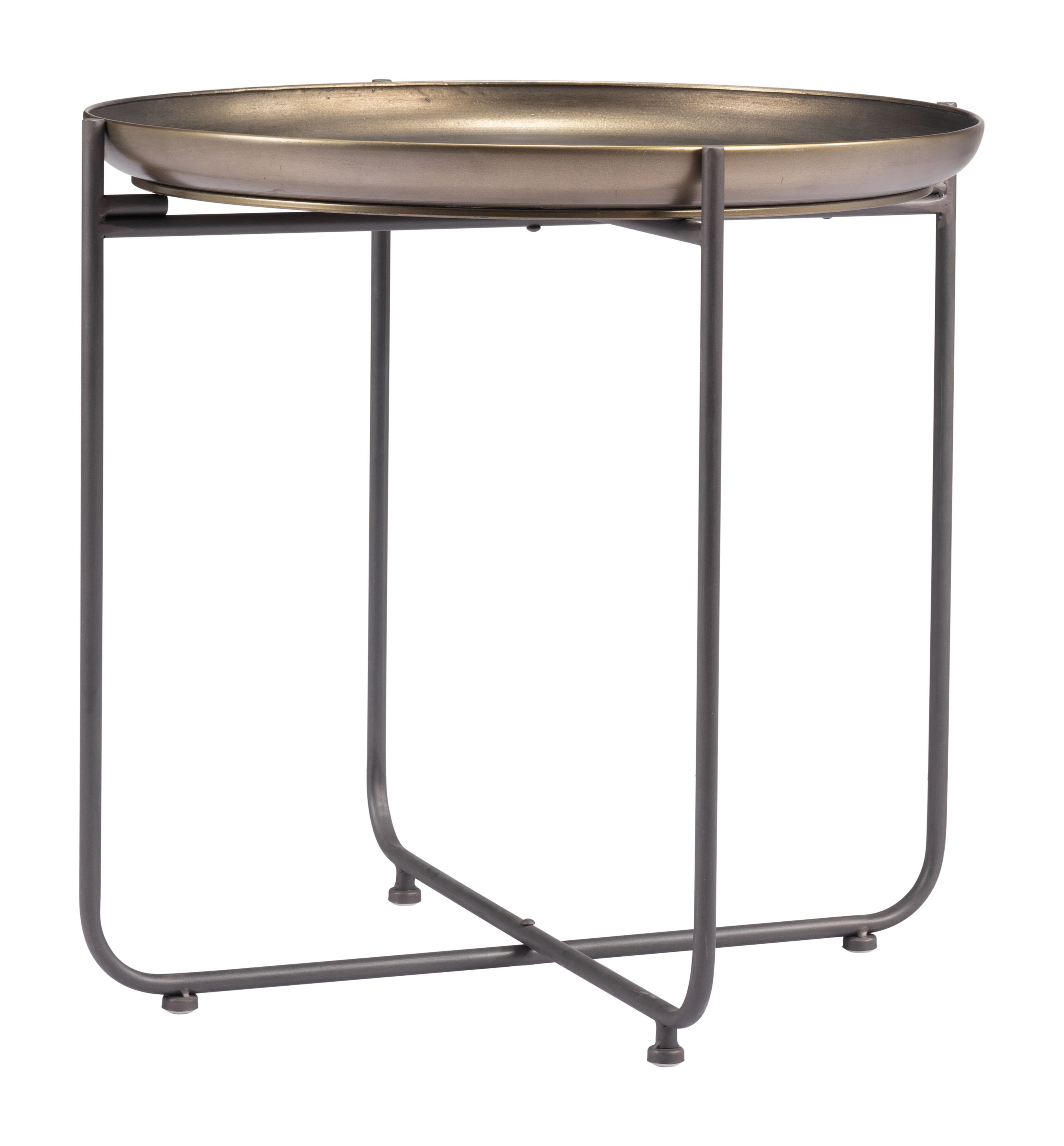 ZUO - Bronson Side Table in Bronze