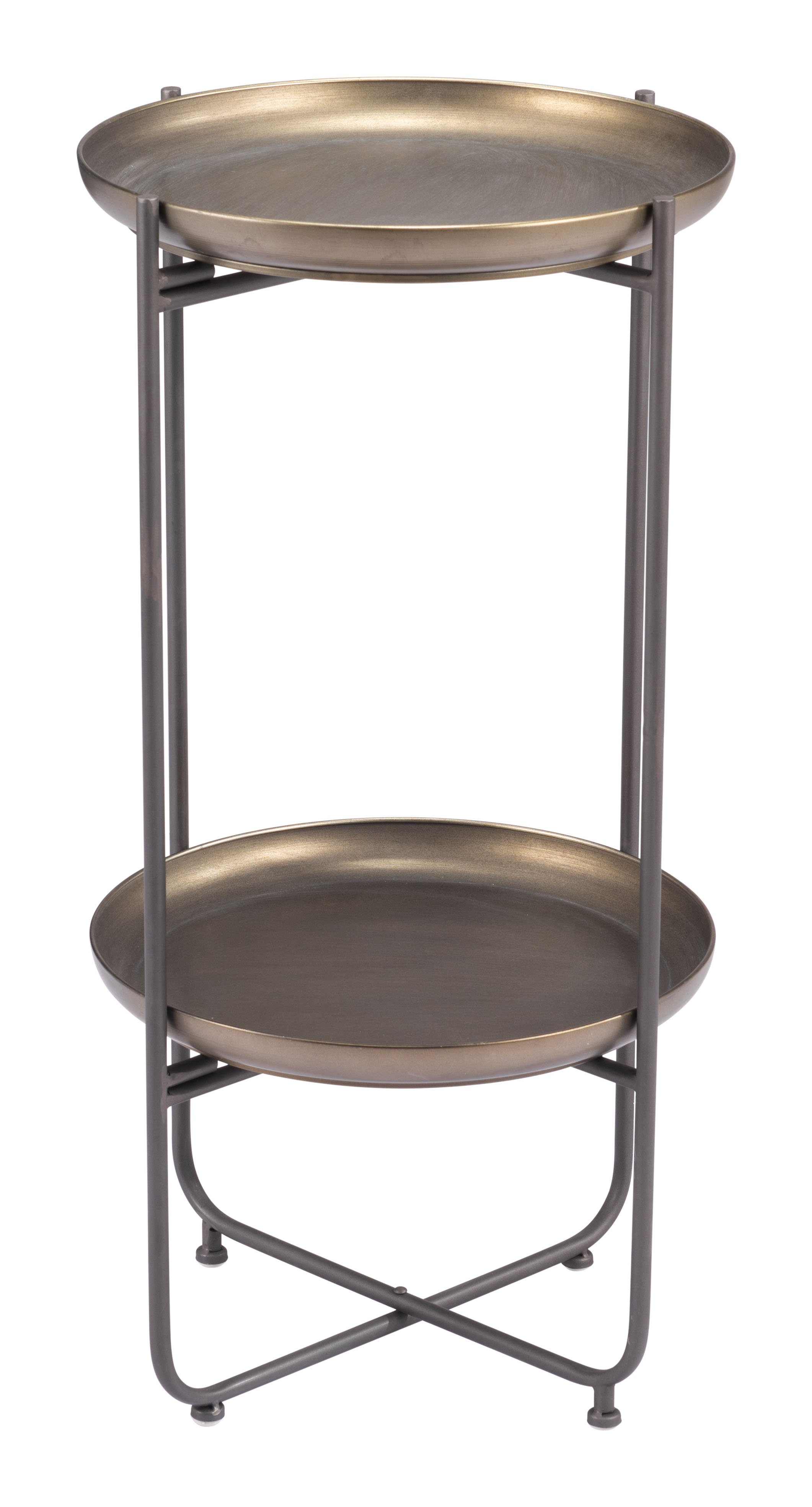 ZUO - Bronson Accent Table in Bronze