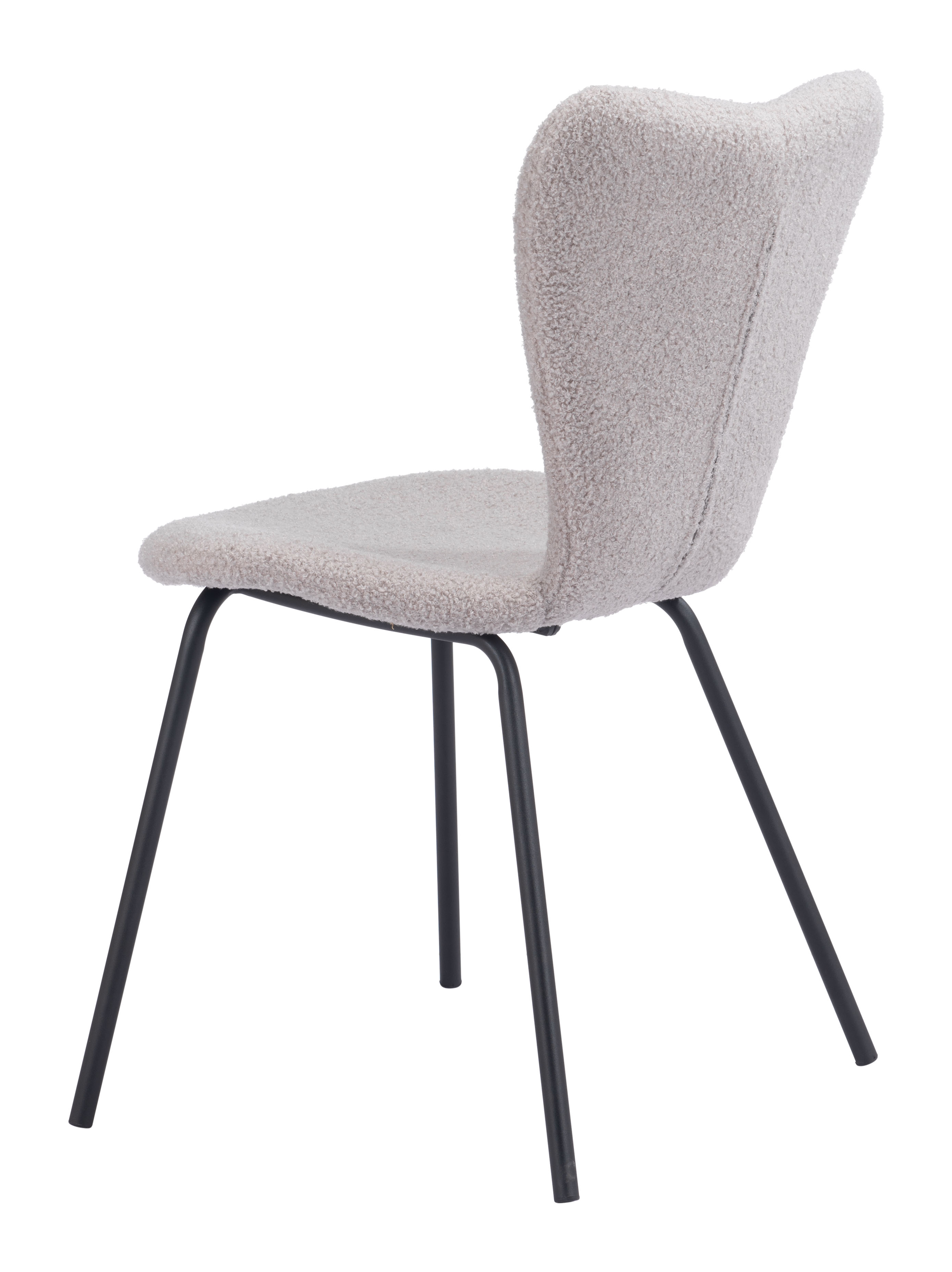 ZUO Thibideaux Dining Chair (Set of 2) - Light Gray